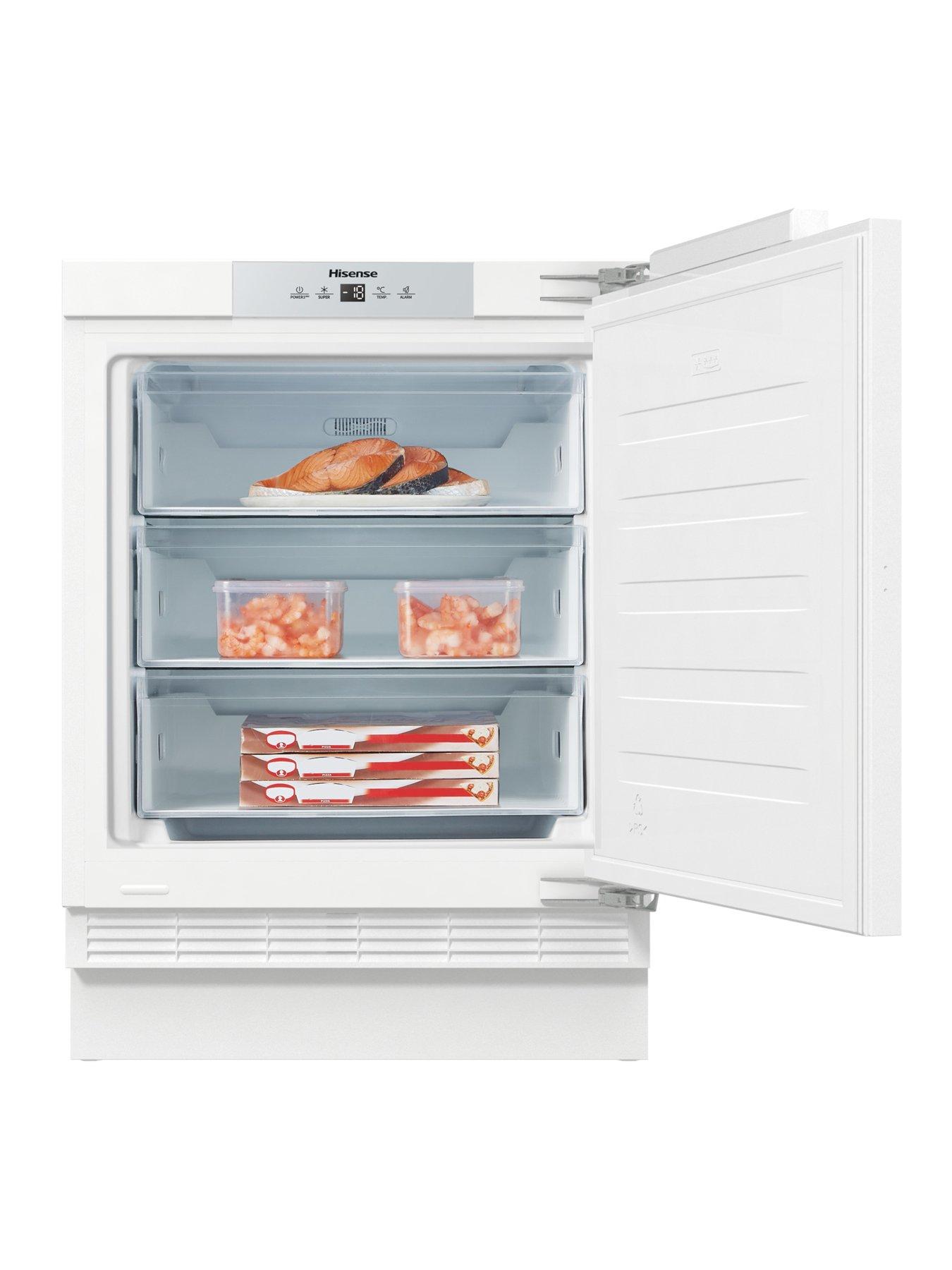 hisense-fuv124d4awe-integrated-undercounter-freezer-whitestillFront