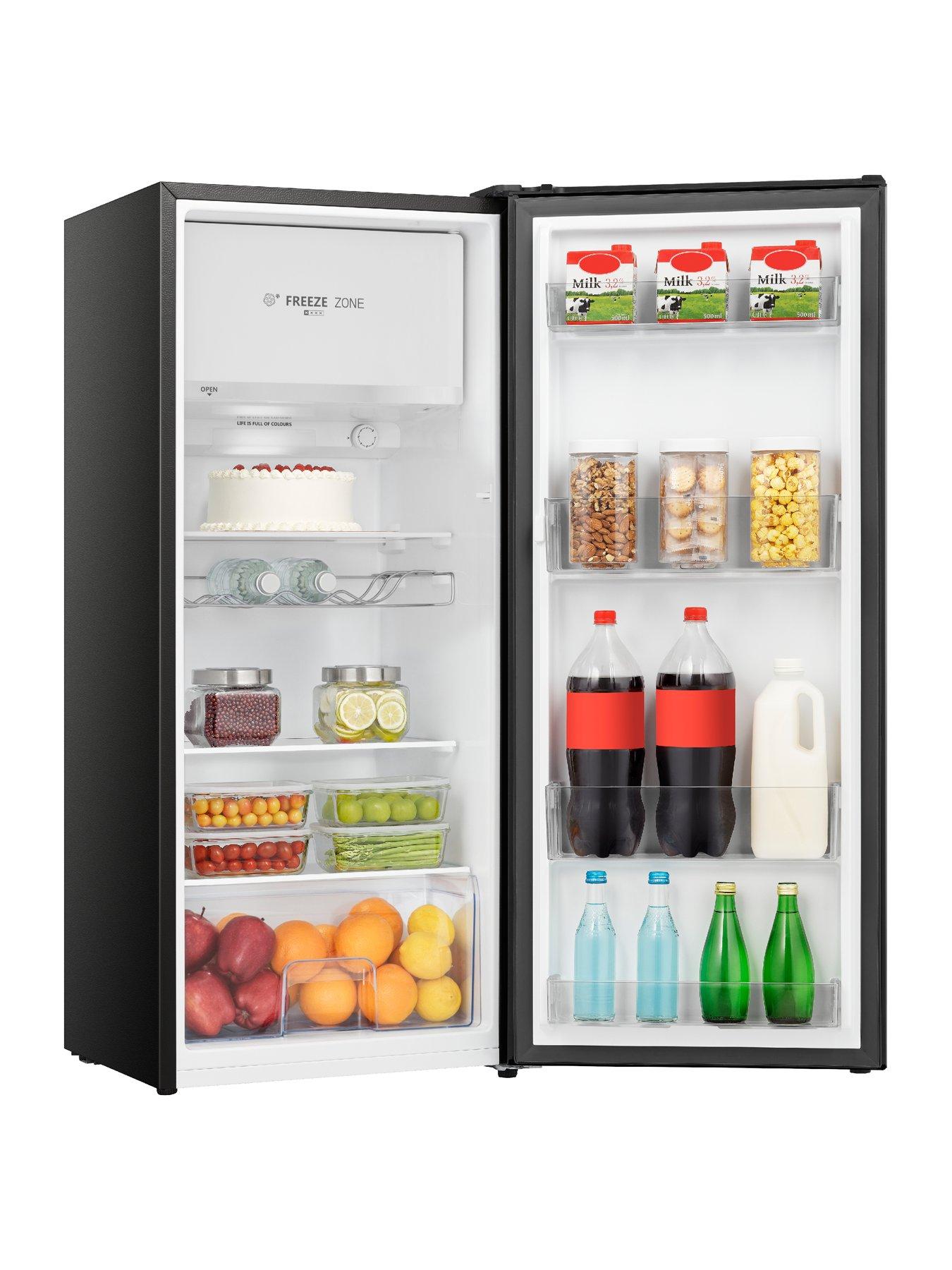 Image 6 of 7 of Hisense Hisense RR220D4BBE 52cm&nbsp;Wide&nbsp;Freestanding&nbsp;Retro&nbsp;Fridge with Icebox - Black