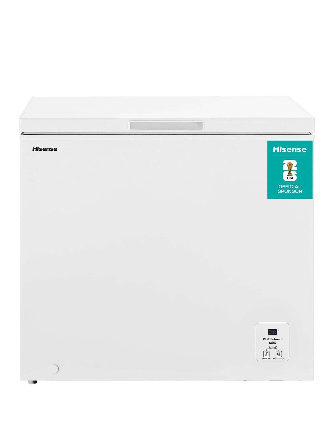 Hisense FC247D4AWLE 191L Freestanding Chest Freezer - White