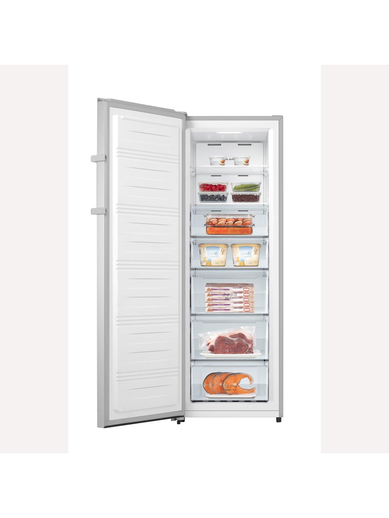 Image 3 of 7 of Hisense Hisense FV298N4ACE 60cm Wide, Freestanding Fridge Freezer - Stainless Steel