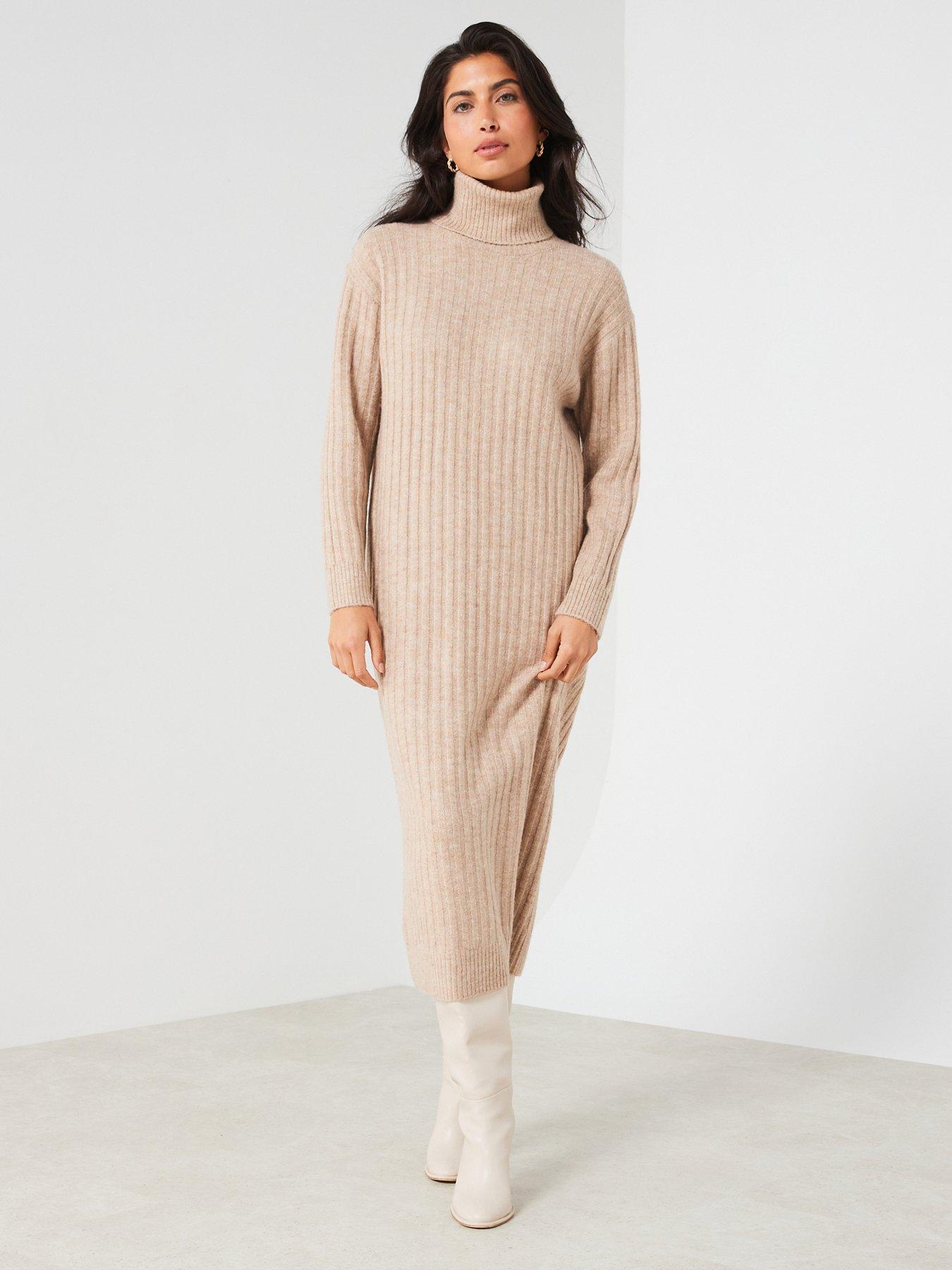 mango-high-neck-midi-jumper-dress