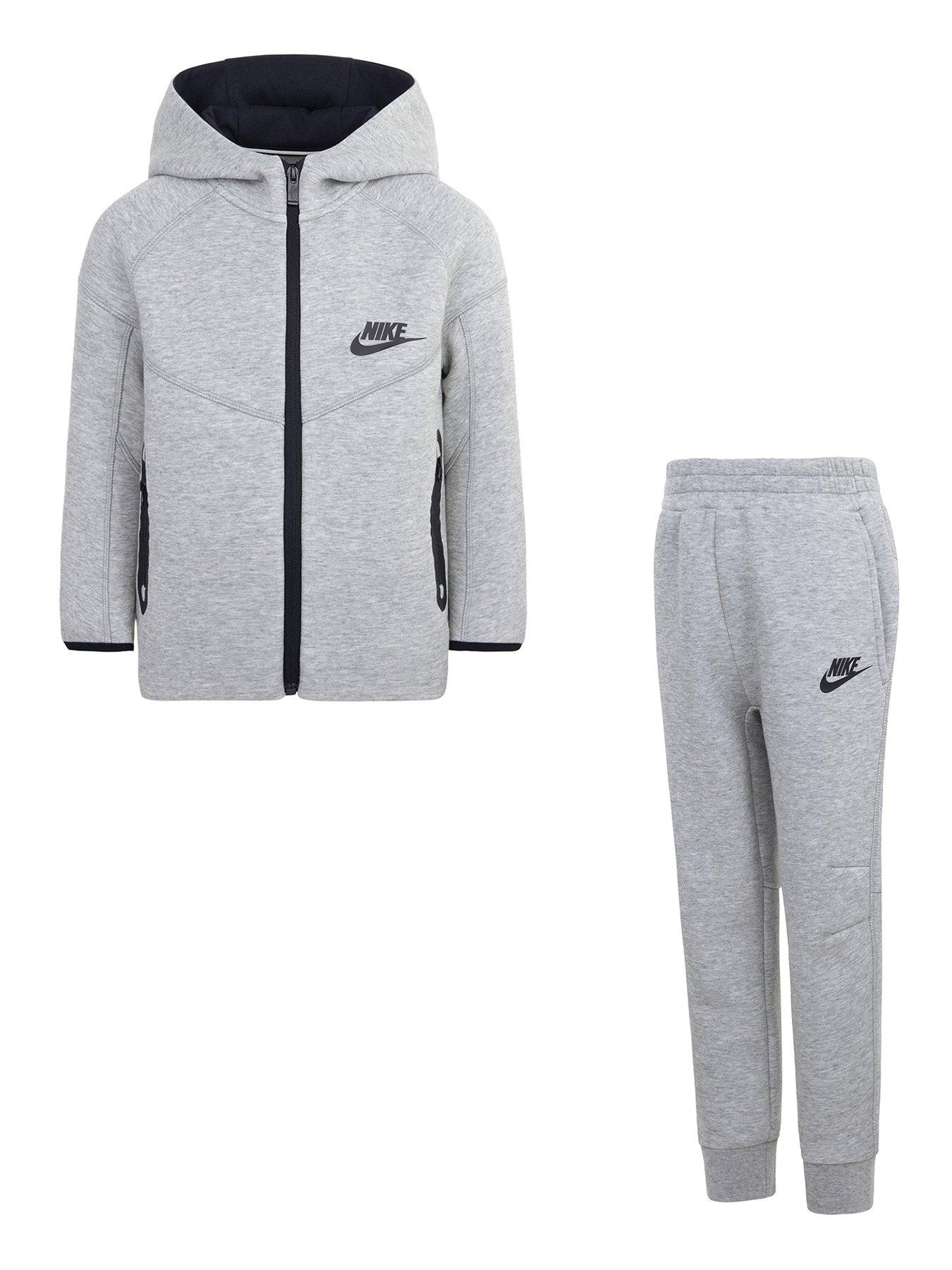 Grey nike tracksuit junior online