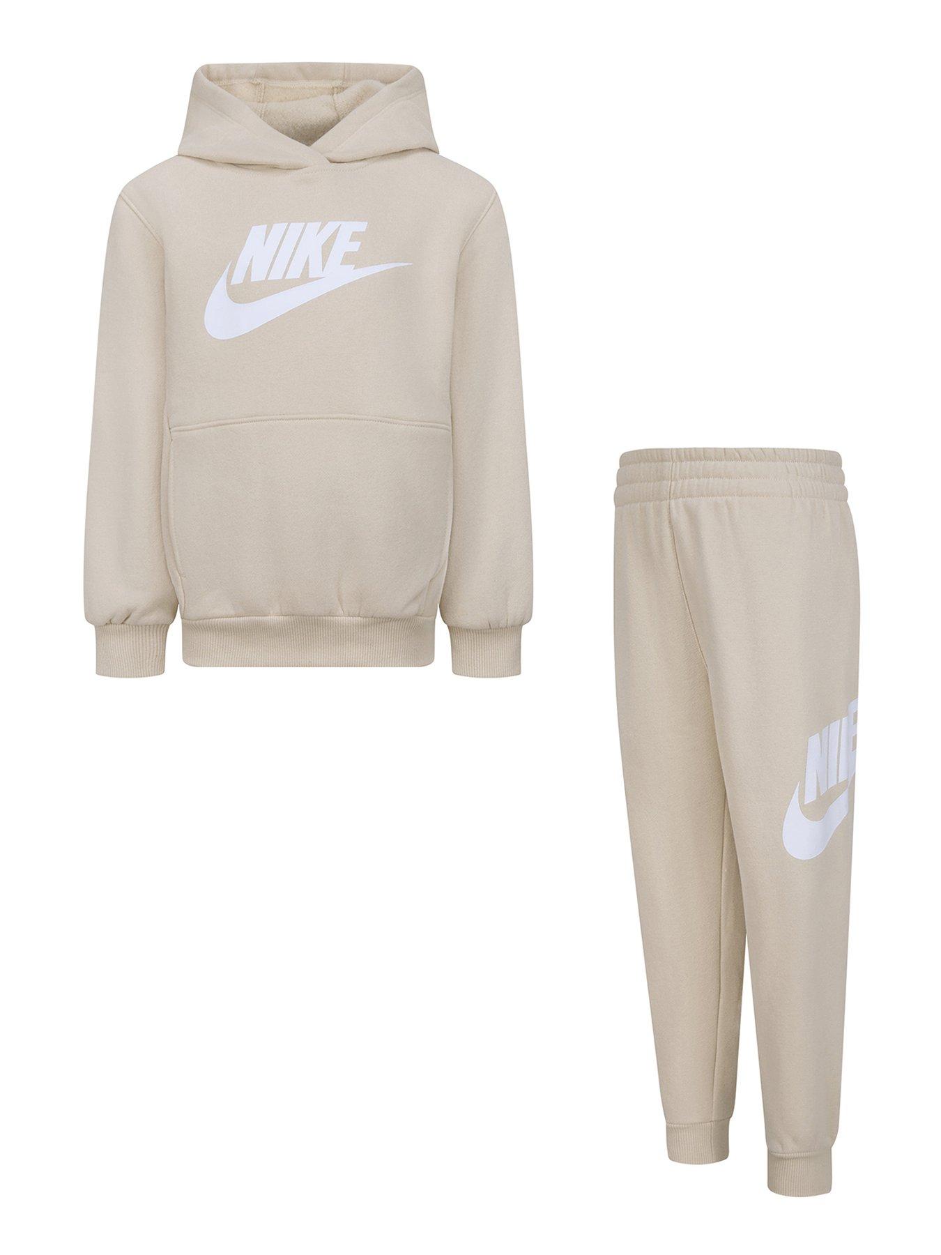 Nike Nike Younger Fleece Pullover Hoodie And Joggers 2-piece Set - Blue