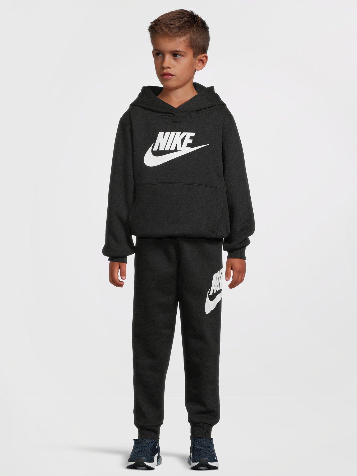 Nike Club Fleece Tracksuit - Brown