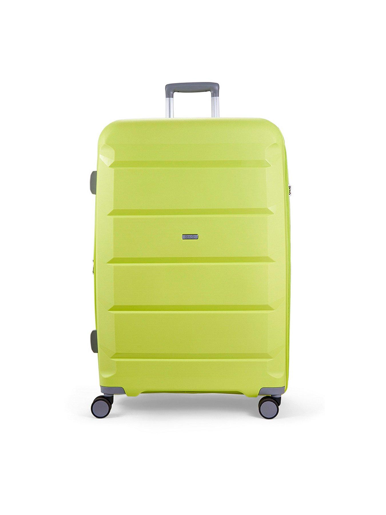 rock-luggage-tulum-hardshell-8-wheel-spinner-large-suitcase--limegreystillFront