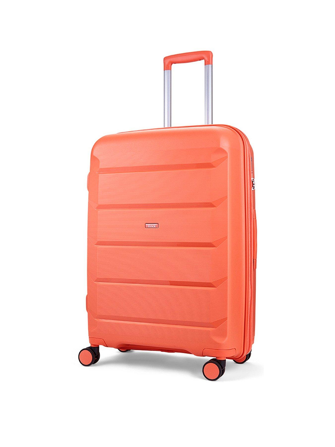 rock-luggage-tulum-hardshell-8-wheel-spinner-medium-suitcase--peach-echo