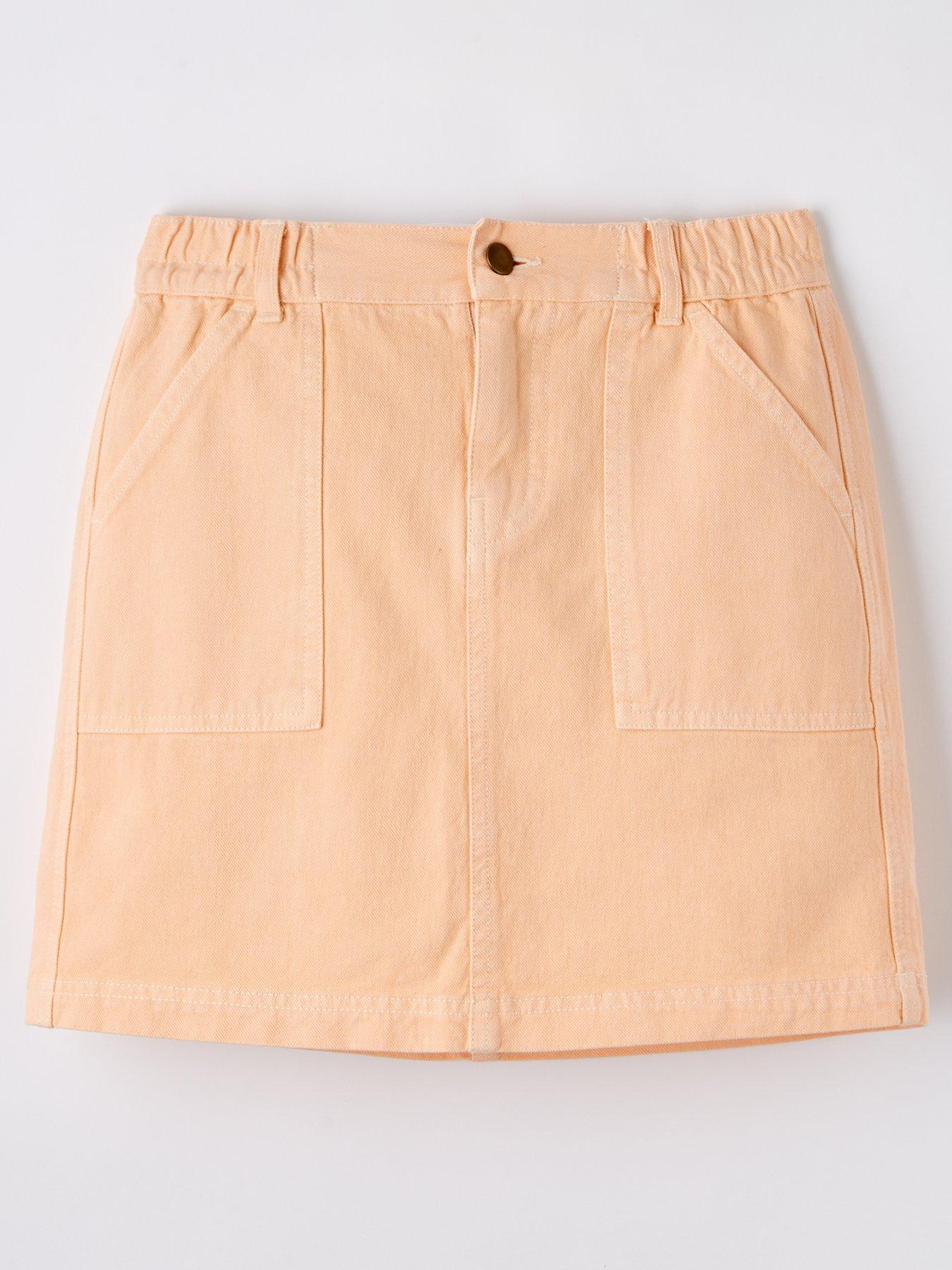 v-by-very-girls-cargo-peach-skirt