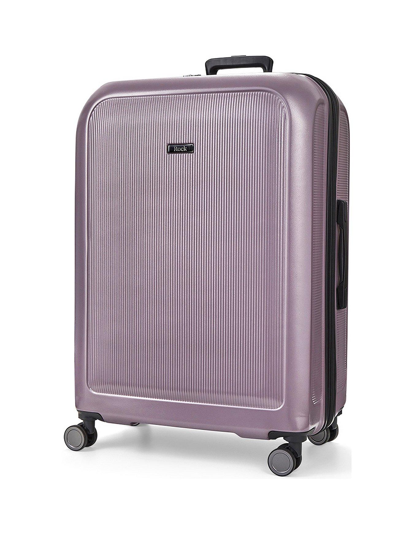 rock-luggage-austin-8-wheel-hardshell-pp-large-suitcase-with-tsa-lock--purple