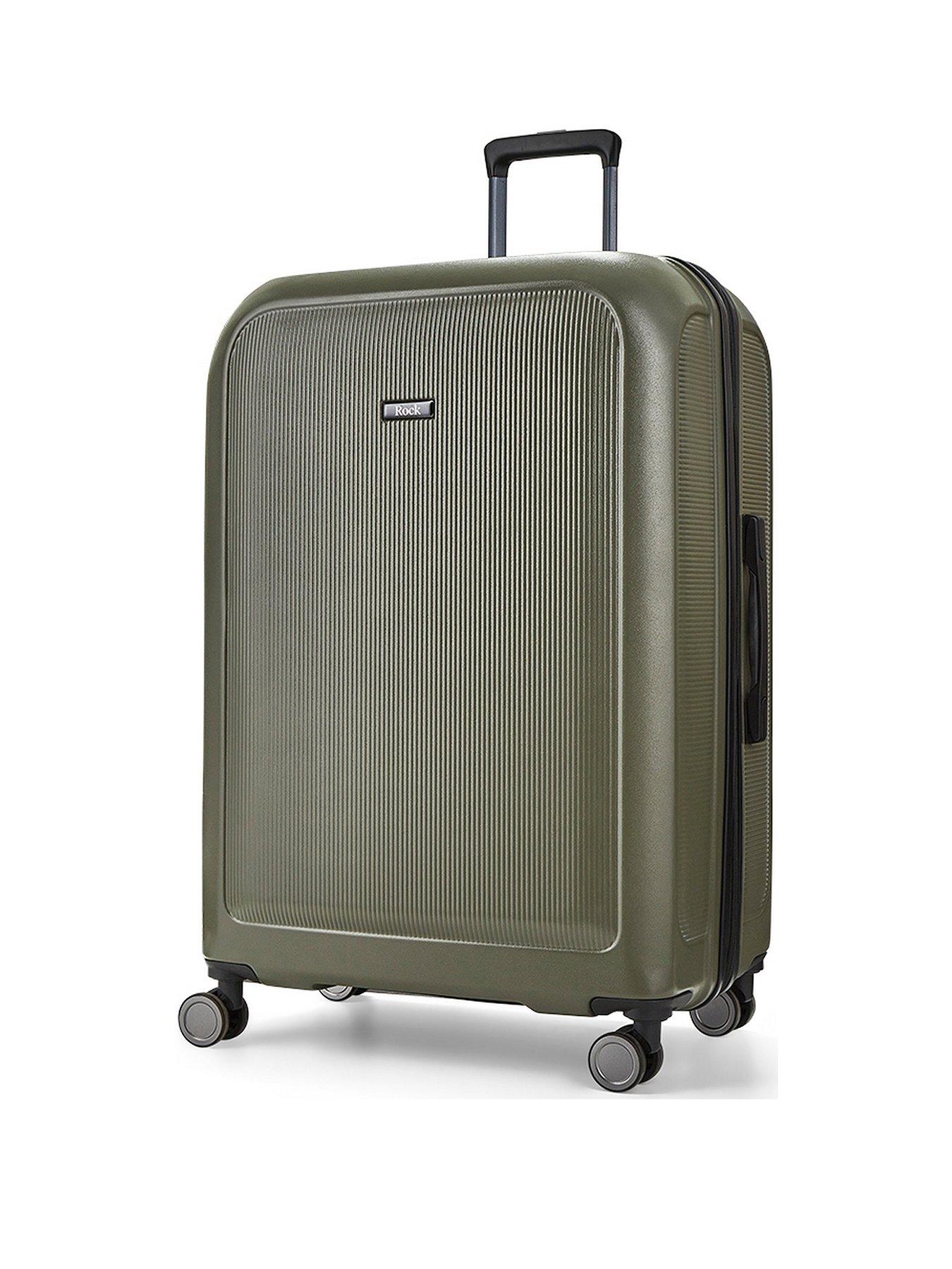 rock-luggage-austin-8-wheel-hardshell-pp-large-suitcase-with-tsa-lock--olive-green