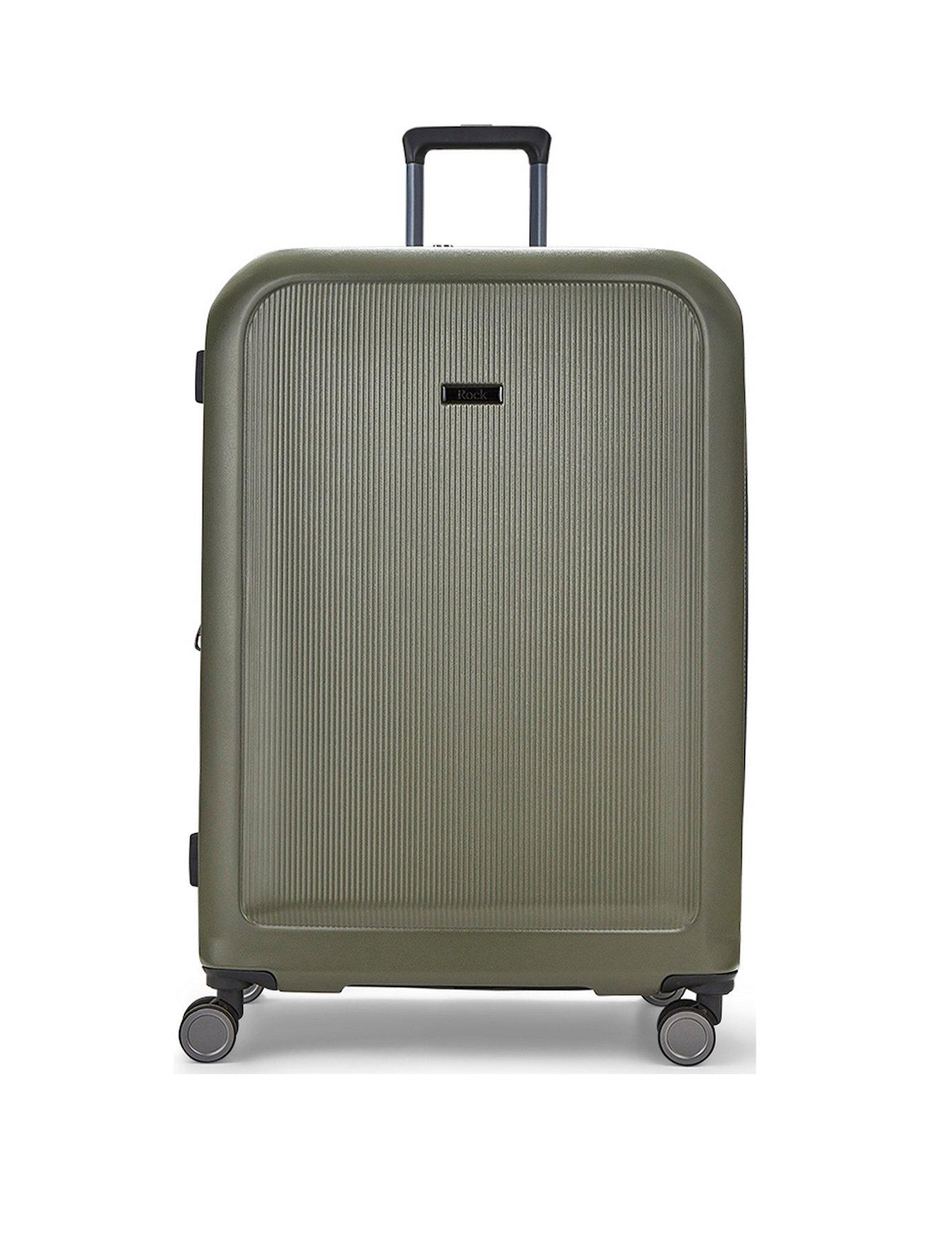 rock-luggage-austin-8-wheel-hardshell-pp-large-suitcase-with-tsa-lock--olive-greenstillFront