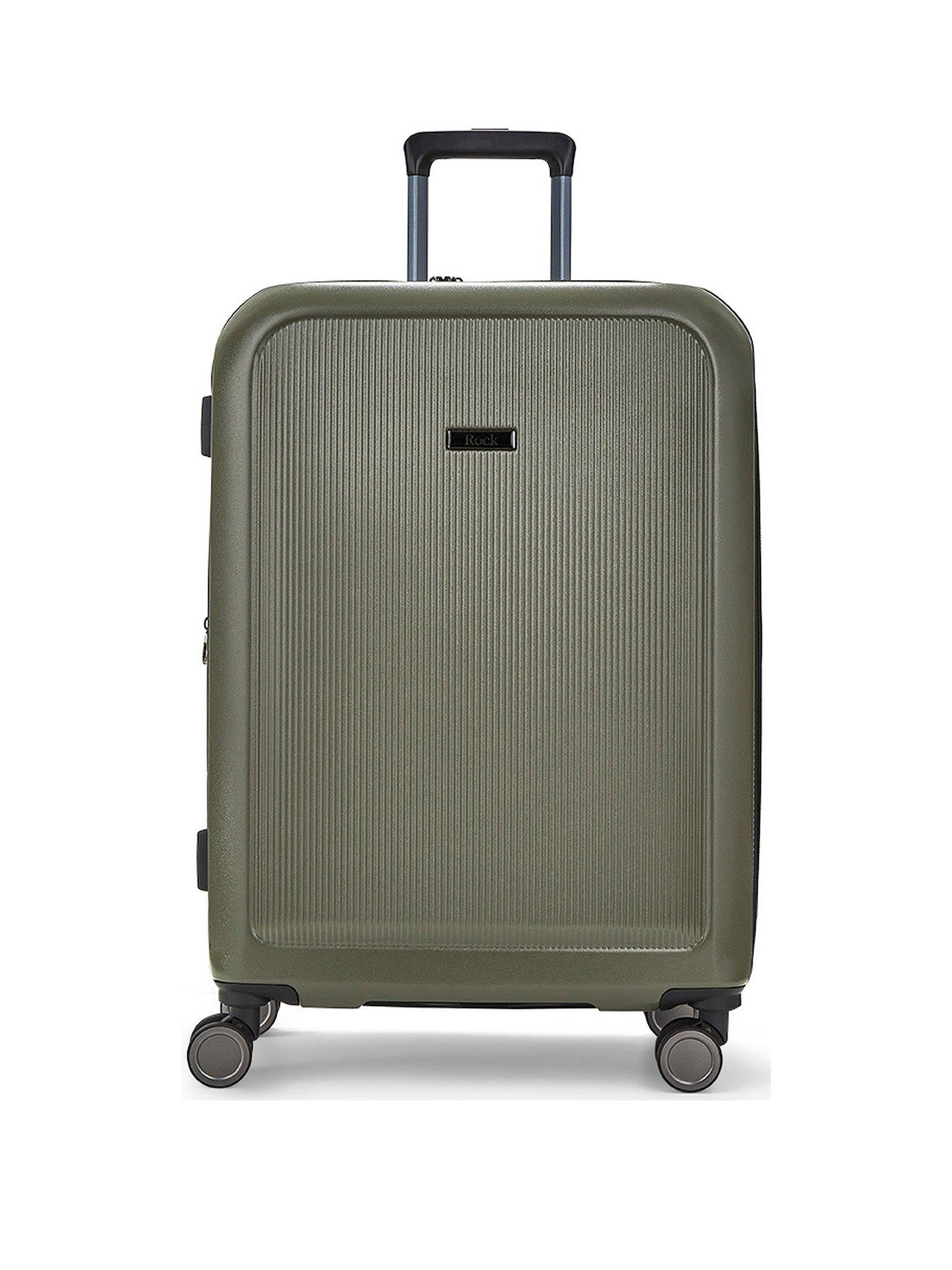 rock-luggage-austin-8-wheel-hardshell-pp-medium-suitcase-with-tsa-lock--olive-greenstillFront