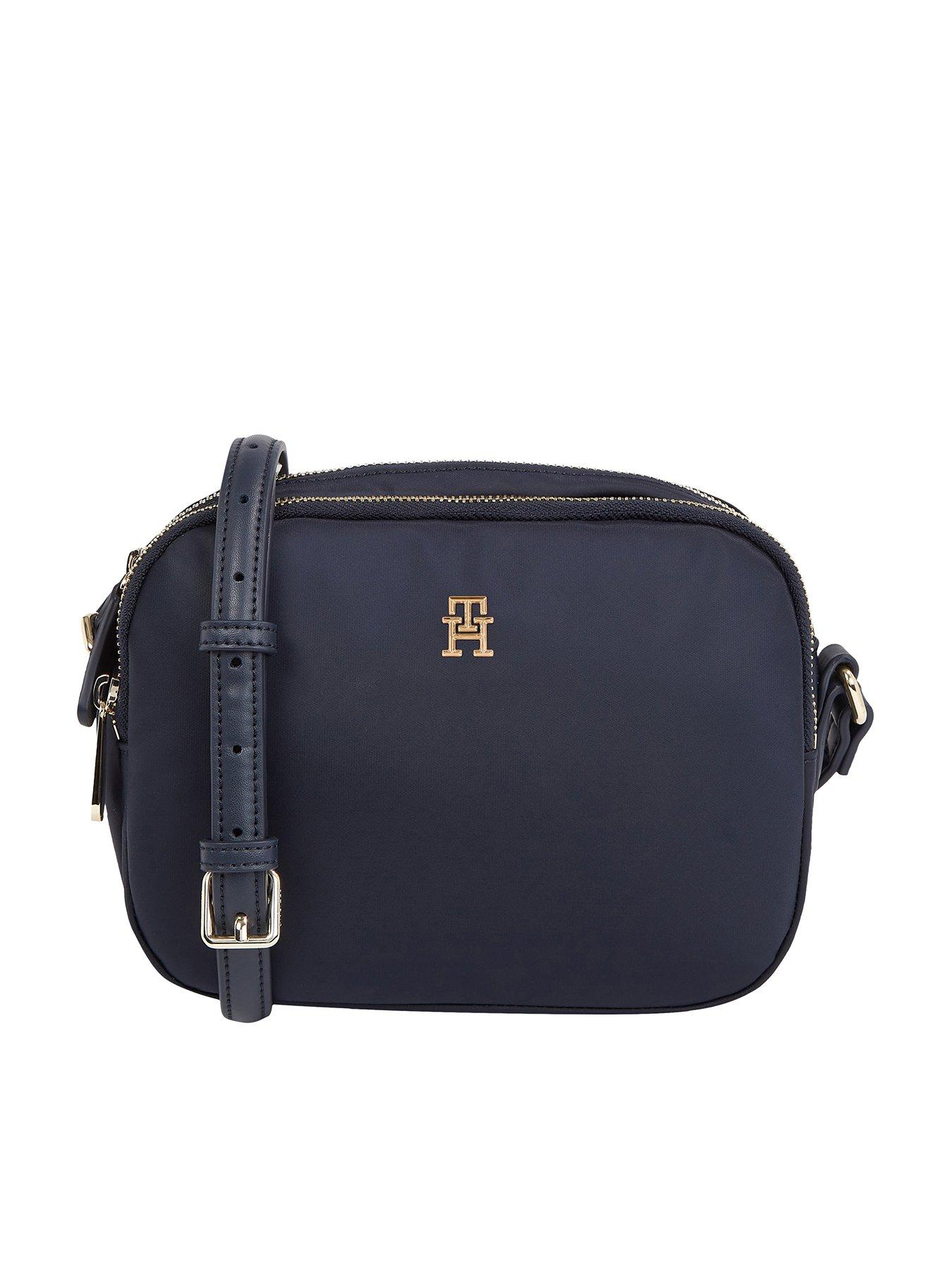 Image 1 of 2 of Tommy Hilfiger Poppy Emblem Crossbody Bag - Navy