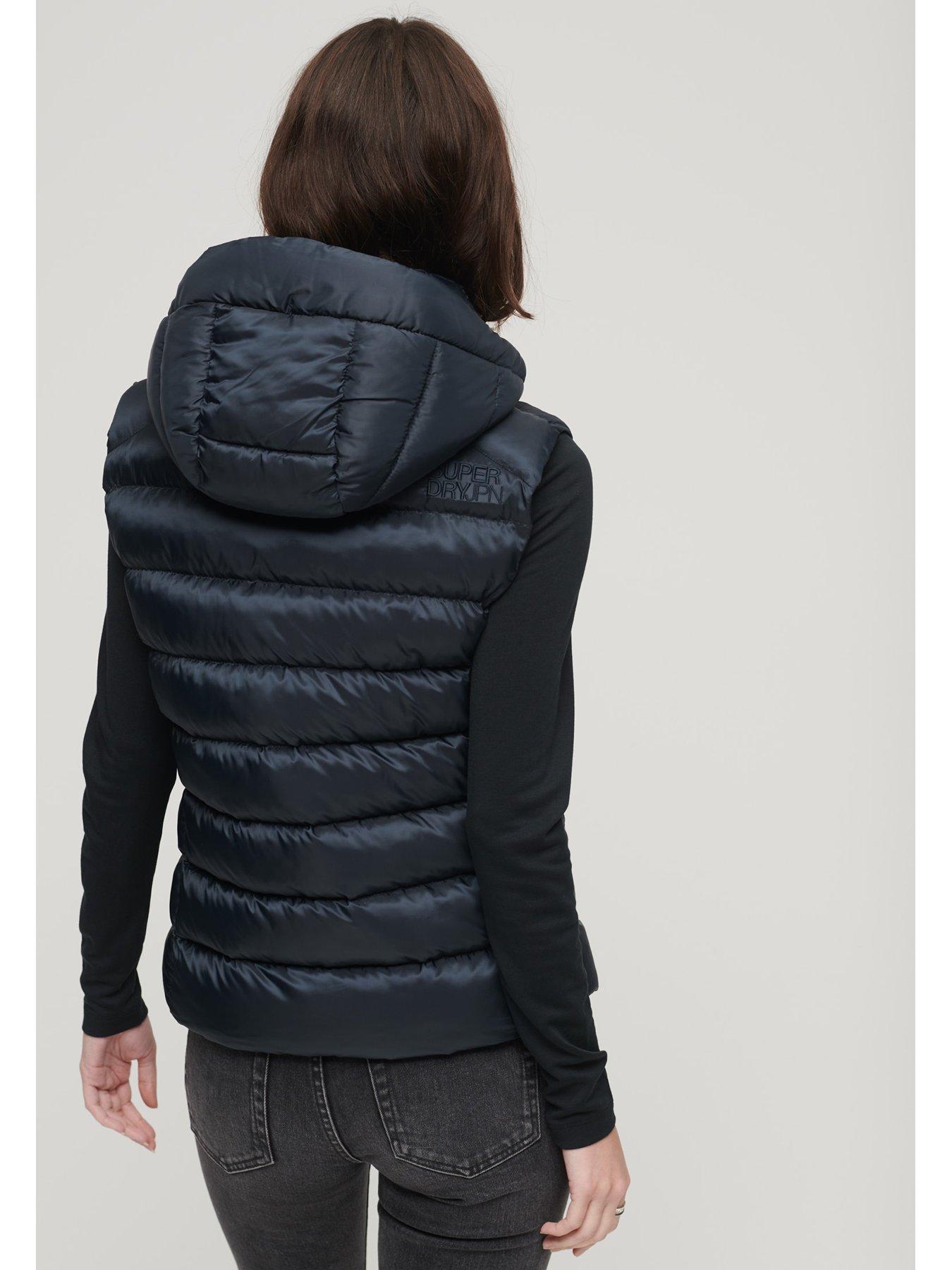 superdry-hooded-fuji-padded-gilet-navystillFront