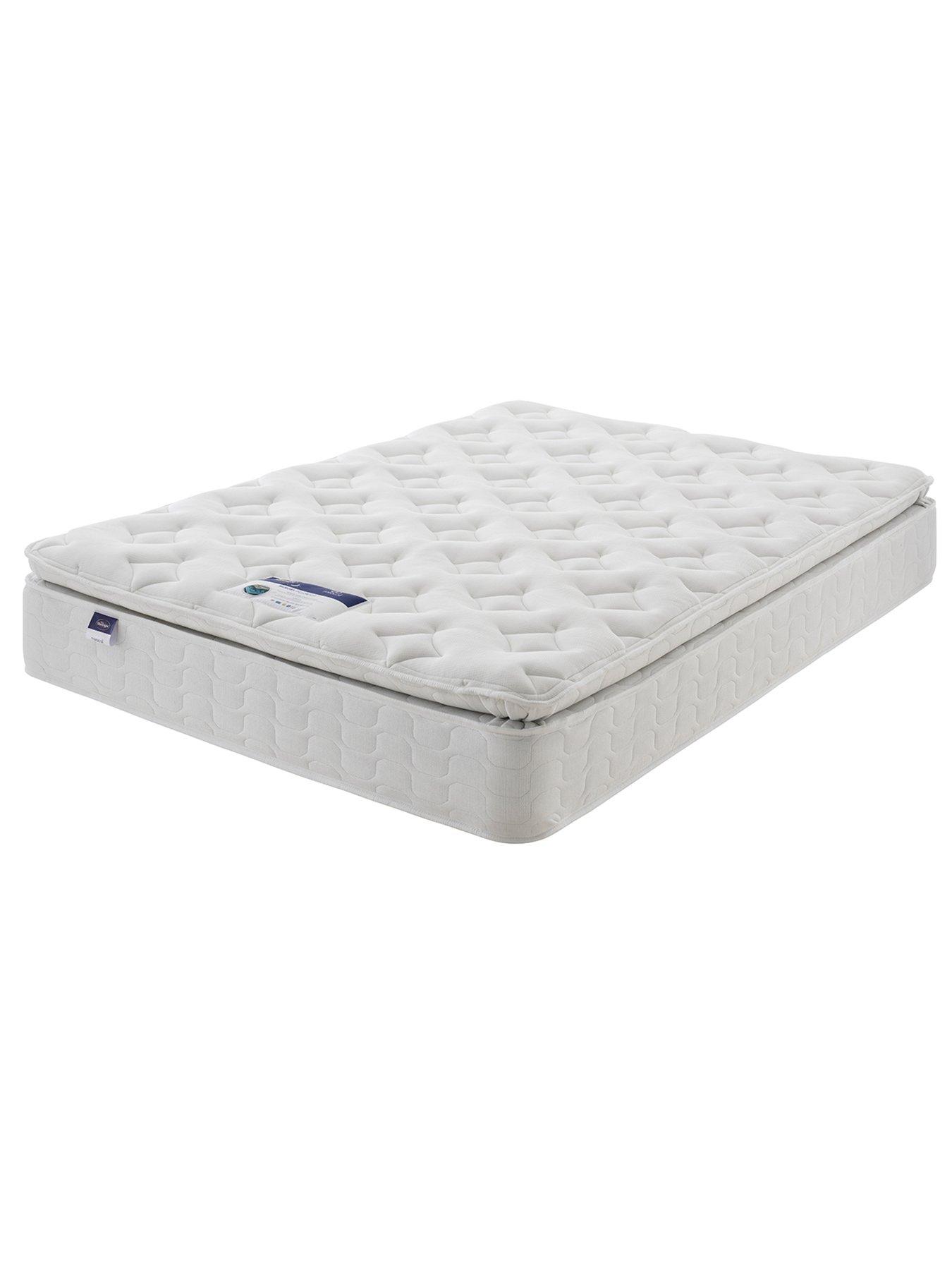 Image 3 of 7 of Silentnight Miracoil Memory Pillowtop Mattress - Firm - Express Delivery available