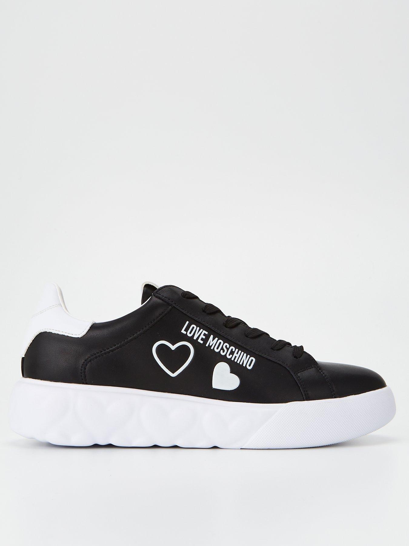 LOVE MOSCHINO Chunky Trainer Silver And Pink Very Ireland