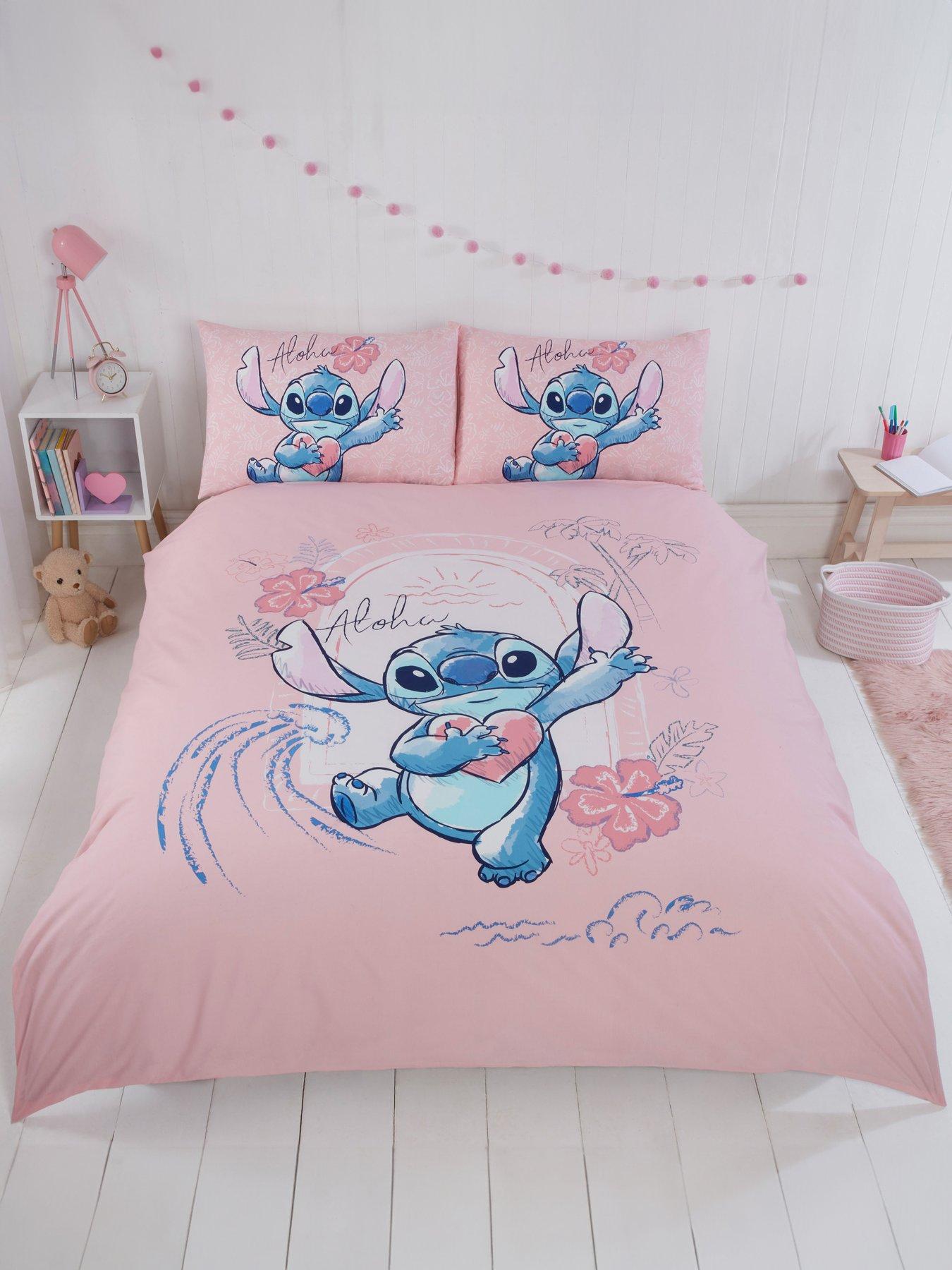 disney-stitch-aloha-duvet-covernbspset-pink