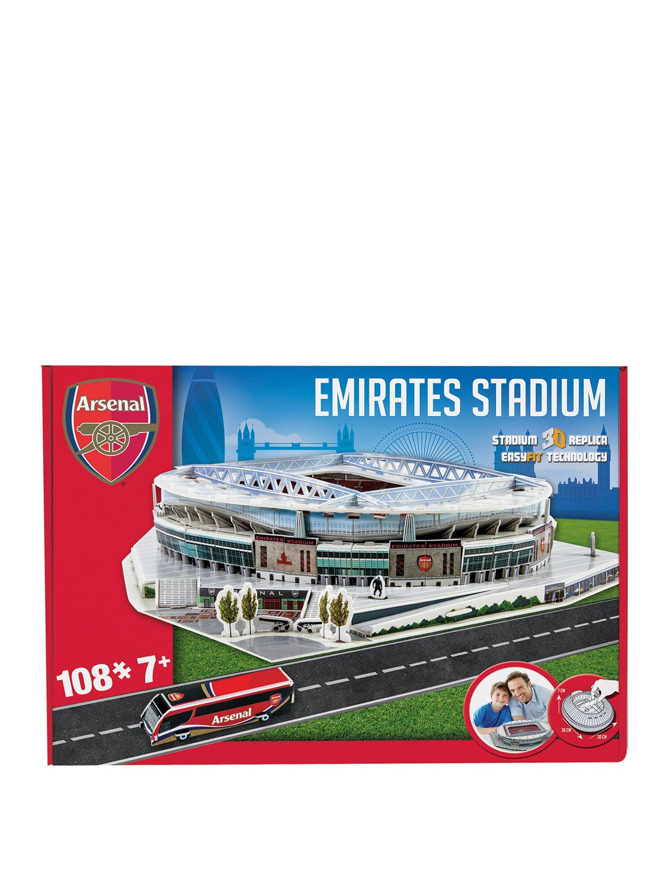 Image 1 of 3 of University Games Arsenal Emirates 3D Stadium Puzzle