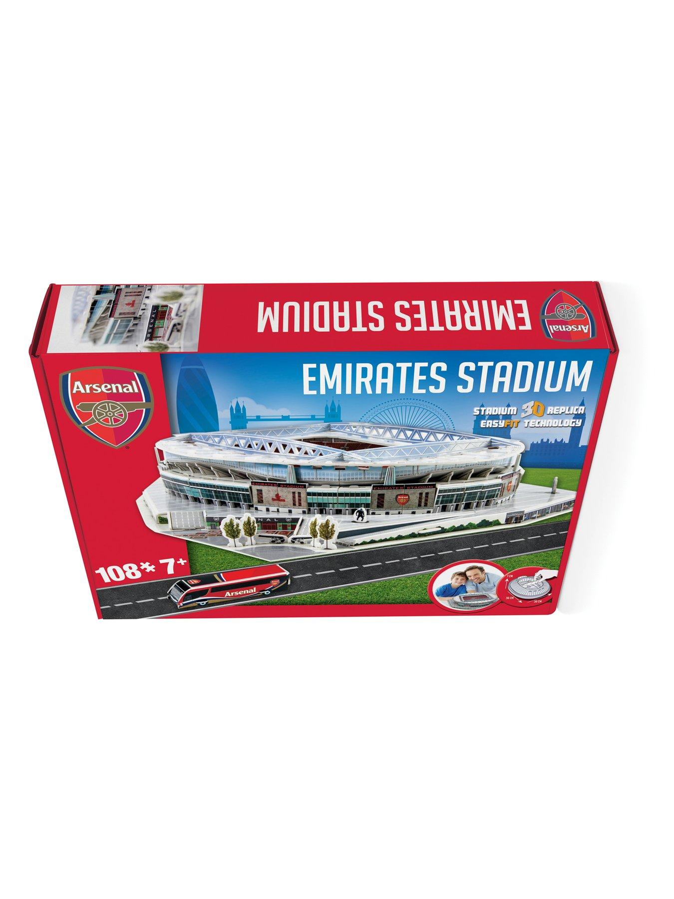 Image 3 of 3 of University Games Arsenal Emirates 3D Stadium Puzzle