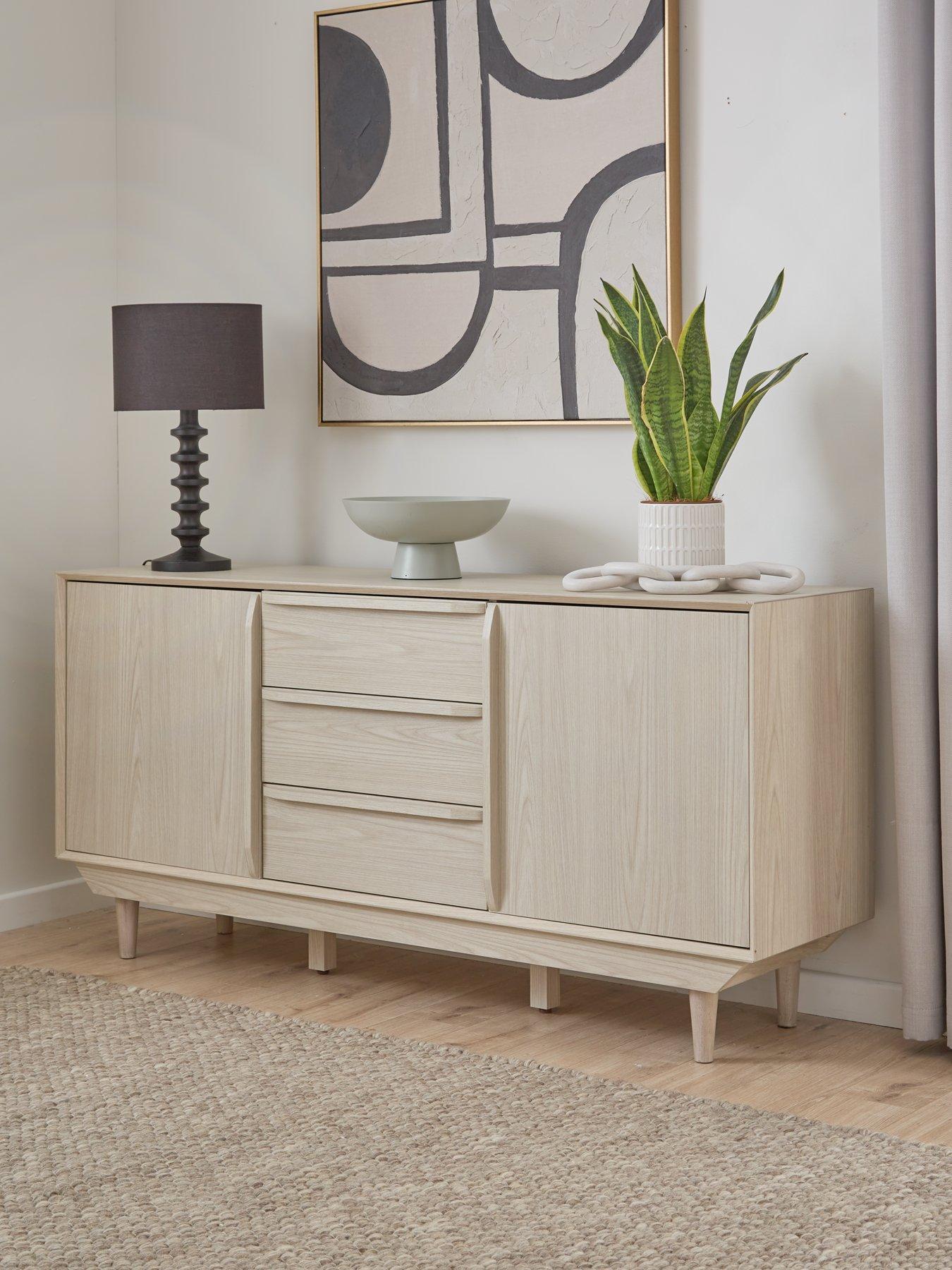 very-home-marcel-2-door-3-drawer-sideboard-oak