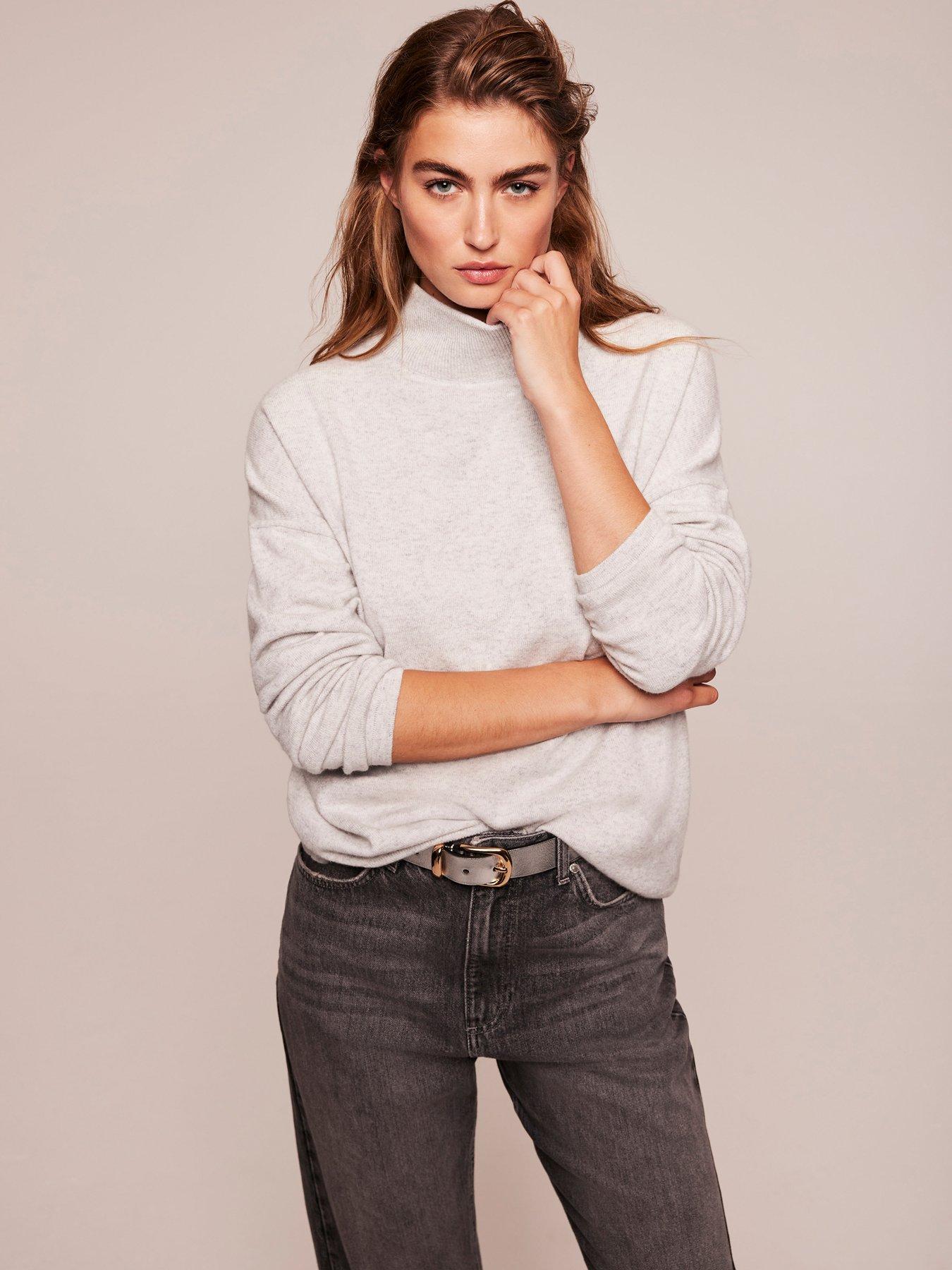 Mint velvet sale grey jumper