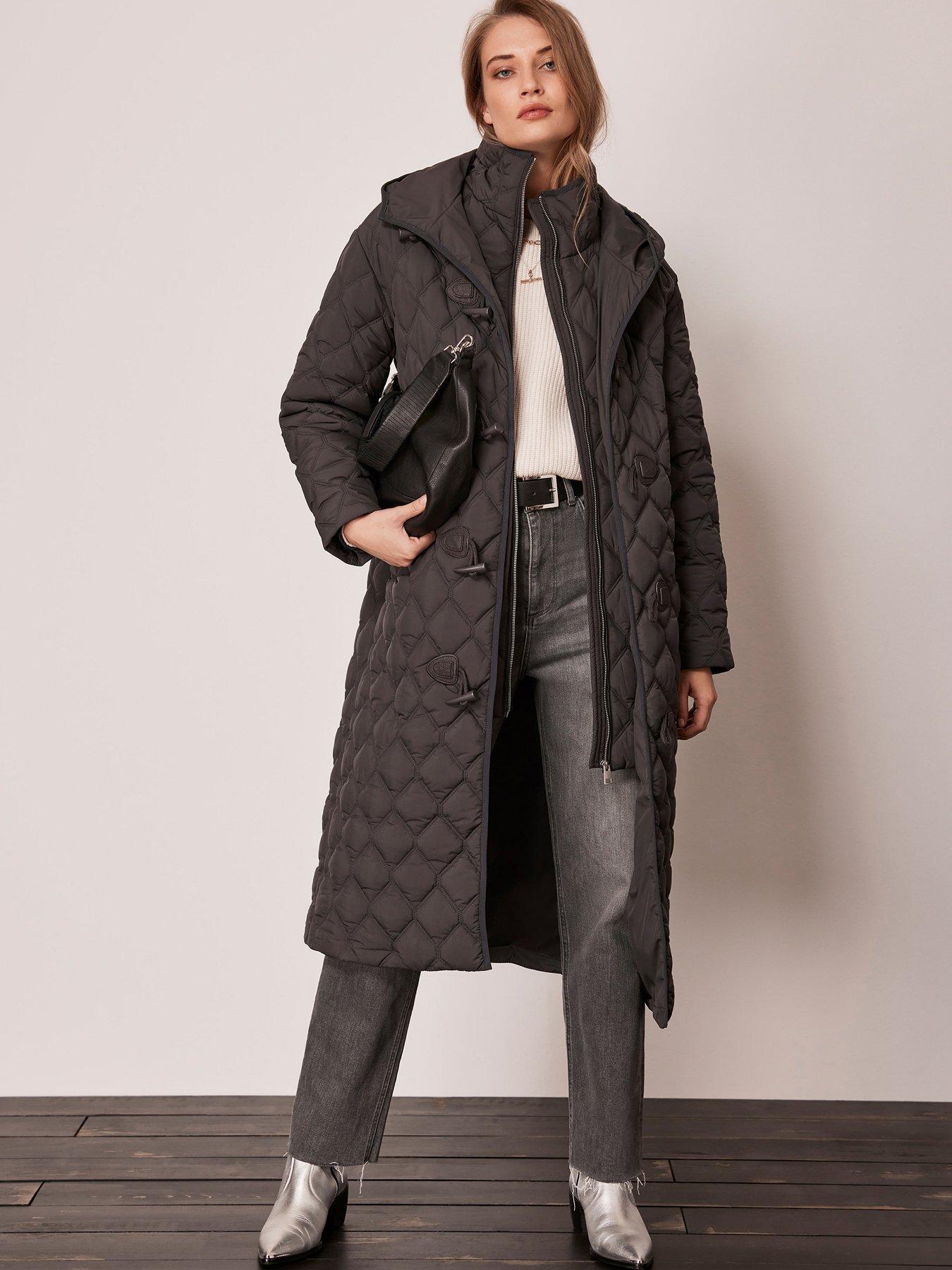 Mint velvet shop padded coat