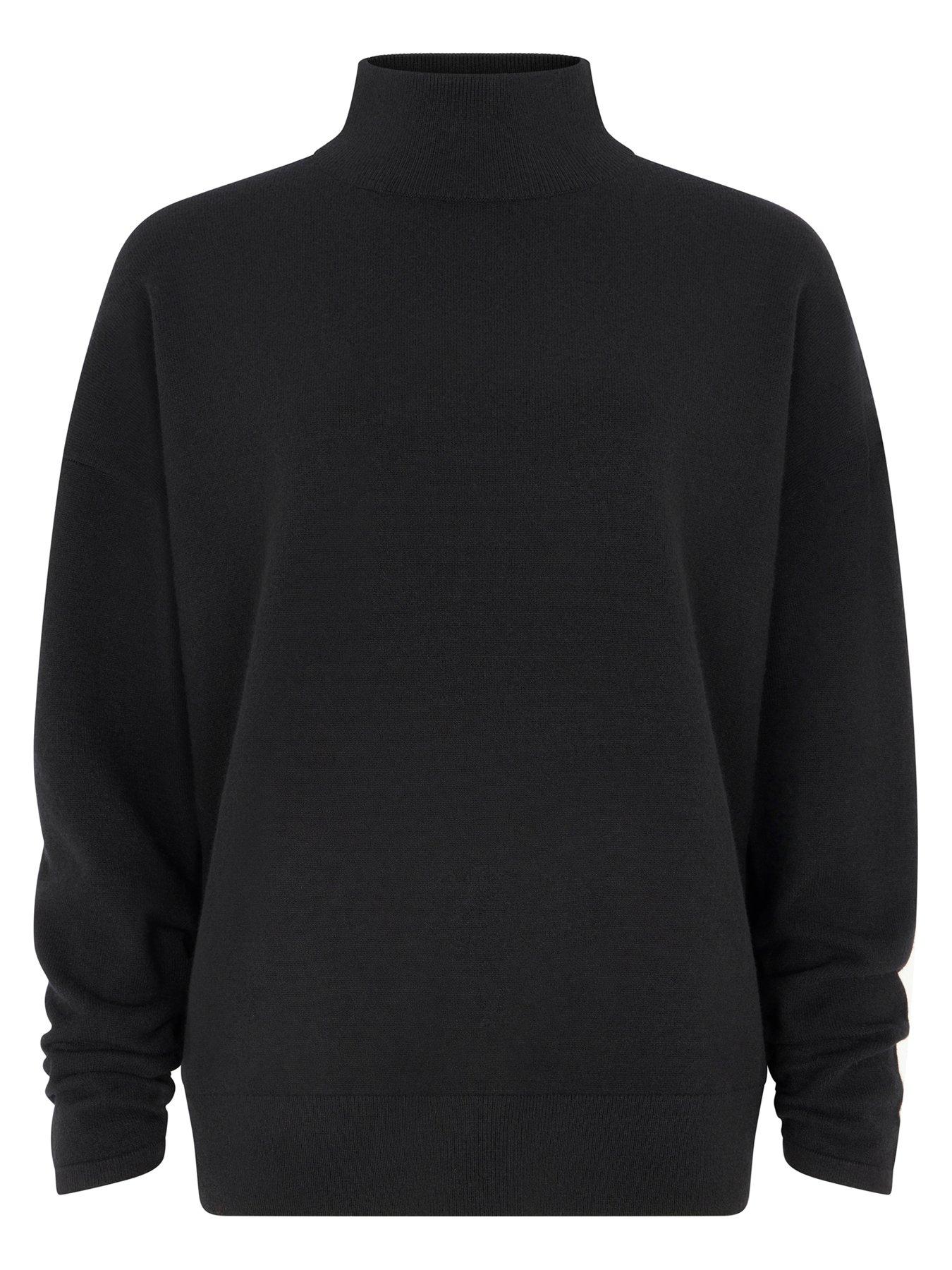Mint Velvet Black Batwing Jumper Very Ireland
