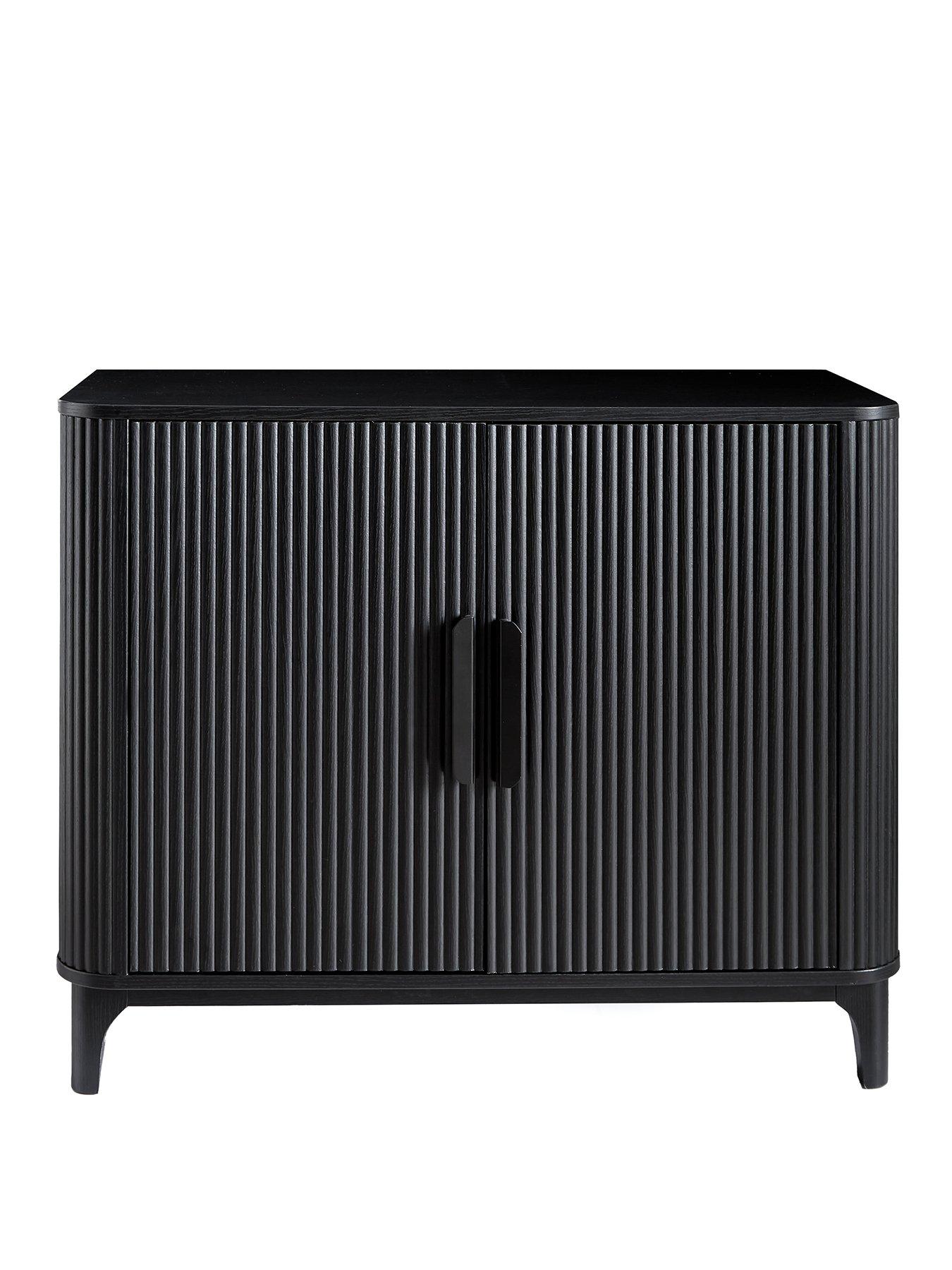 very-home-carina-small-sideboard-blackstillFront