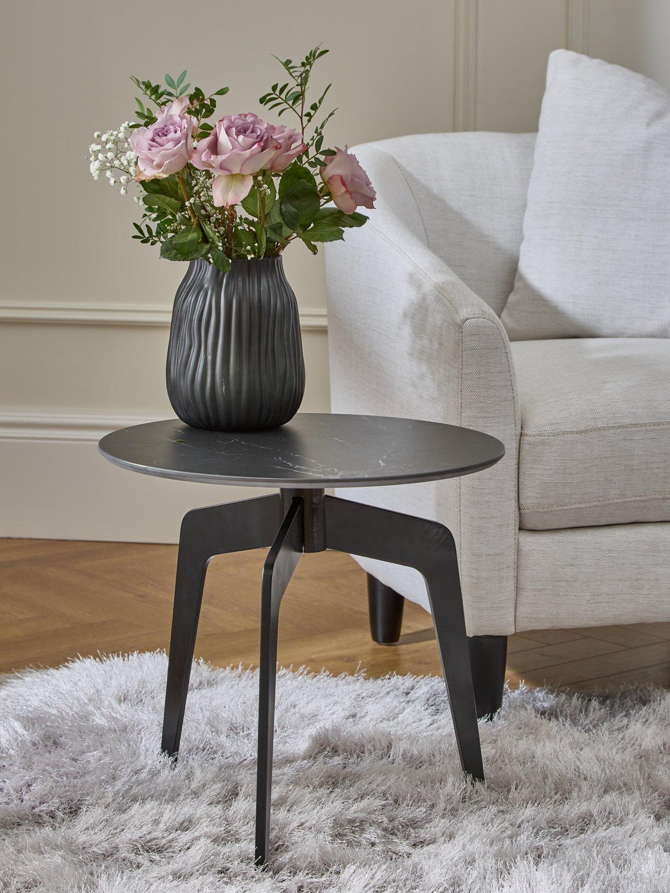 very-home-stiletto-ceramic-topnbspside-table-black