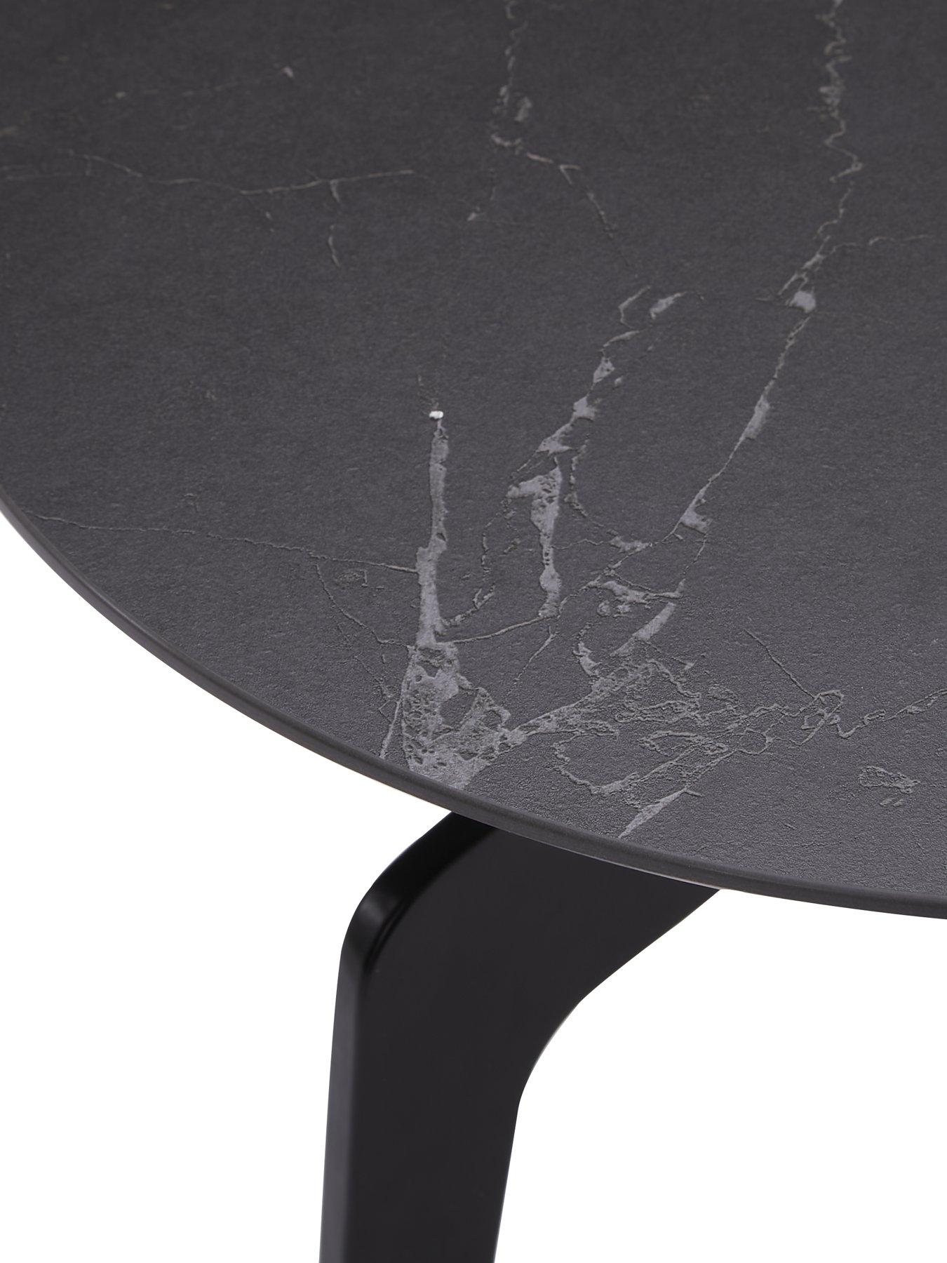 very-home-stiletto-ceramic-topnbspside-table-blackdetail