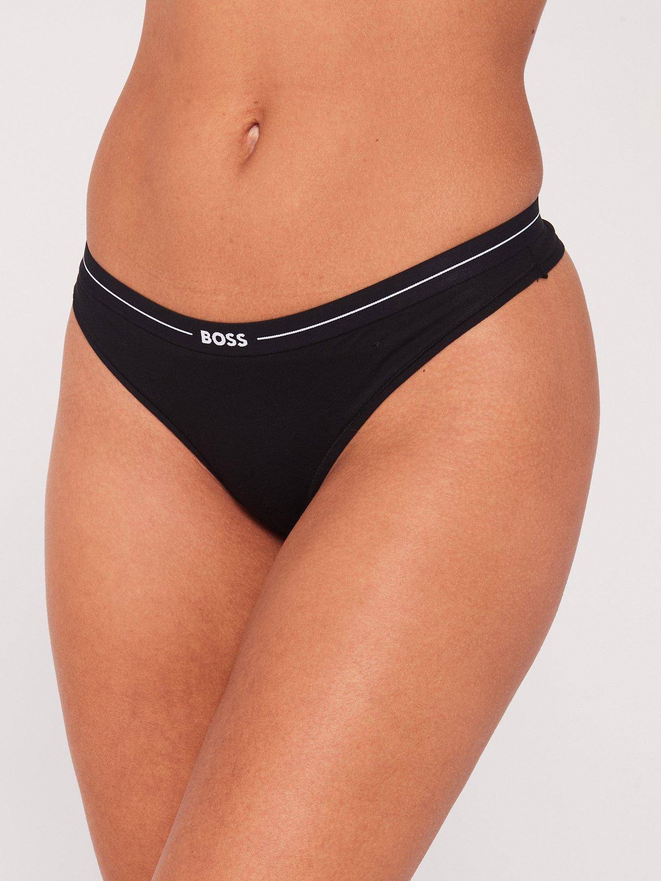 boss-3-pack-thong-blackstillFront