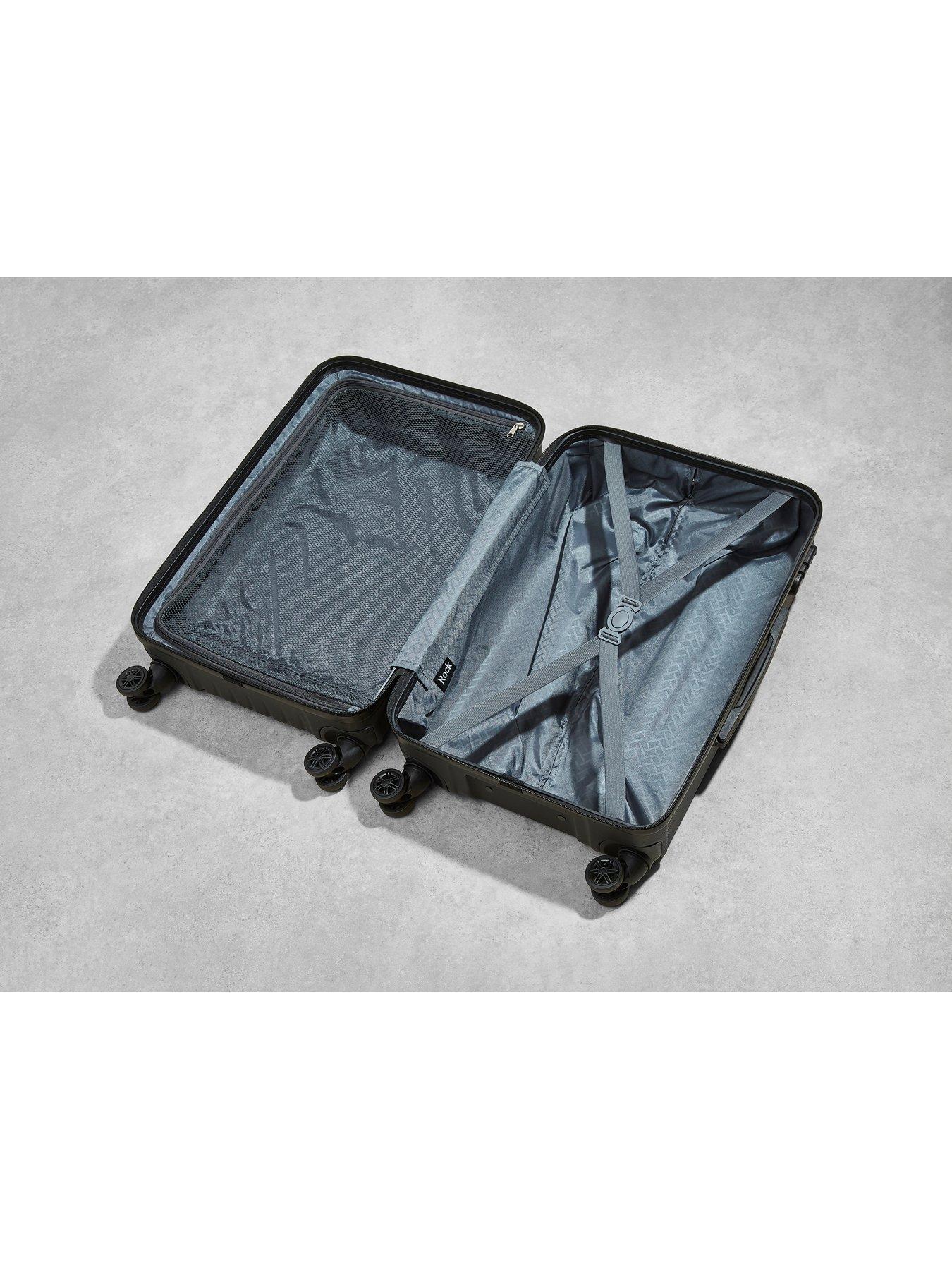 Image 4 of 5 of Rock Luggage Santiago Hardshell 8 Wheel Suitcase - 3 Piece&nbsp;Set