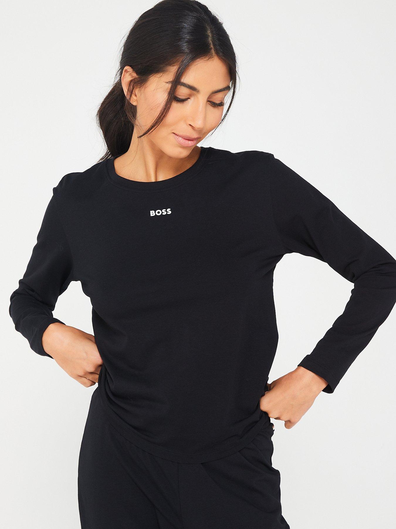 boss-chest-logo-long-sleeve-top-blackoutfit