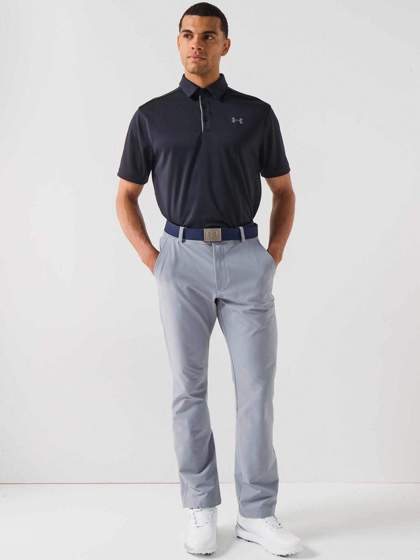 Image 3 of 6 of UNDER ARMOUR Mens Golf Tech Polo - Black