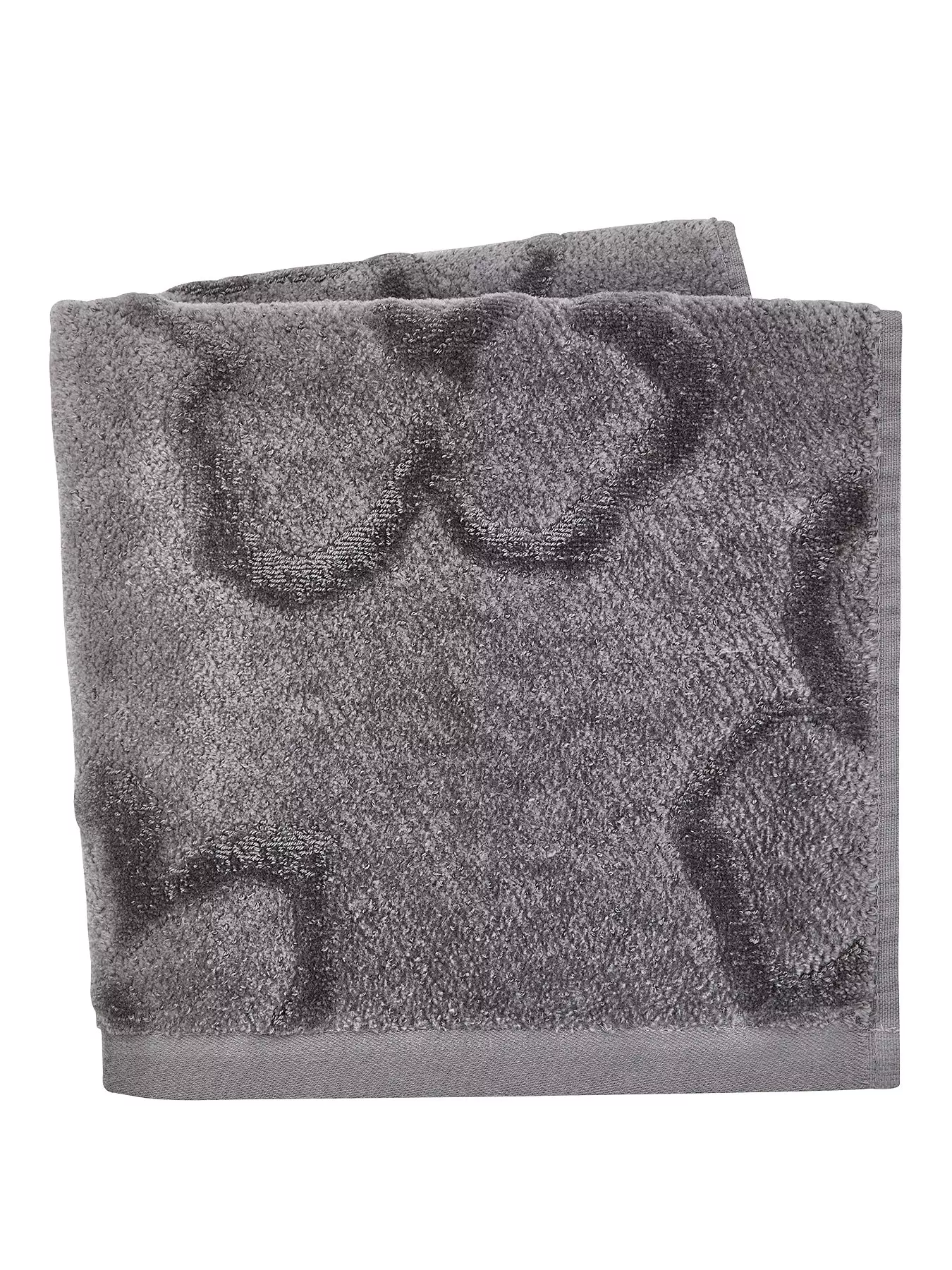 Egyptian Cotton Luxury Hand Towel, Set of Two, 50 x 85cm - Subtle Grey