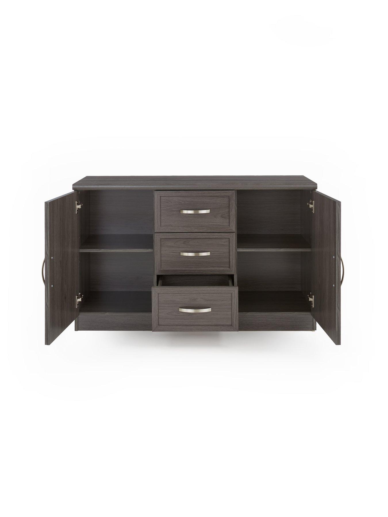 Image 4 of 7 of The Very Collection Camberley Sideboard - Dark Oak