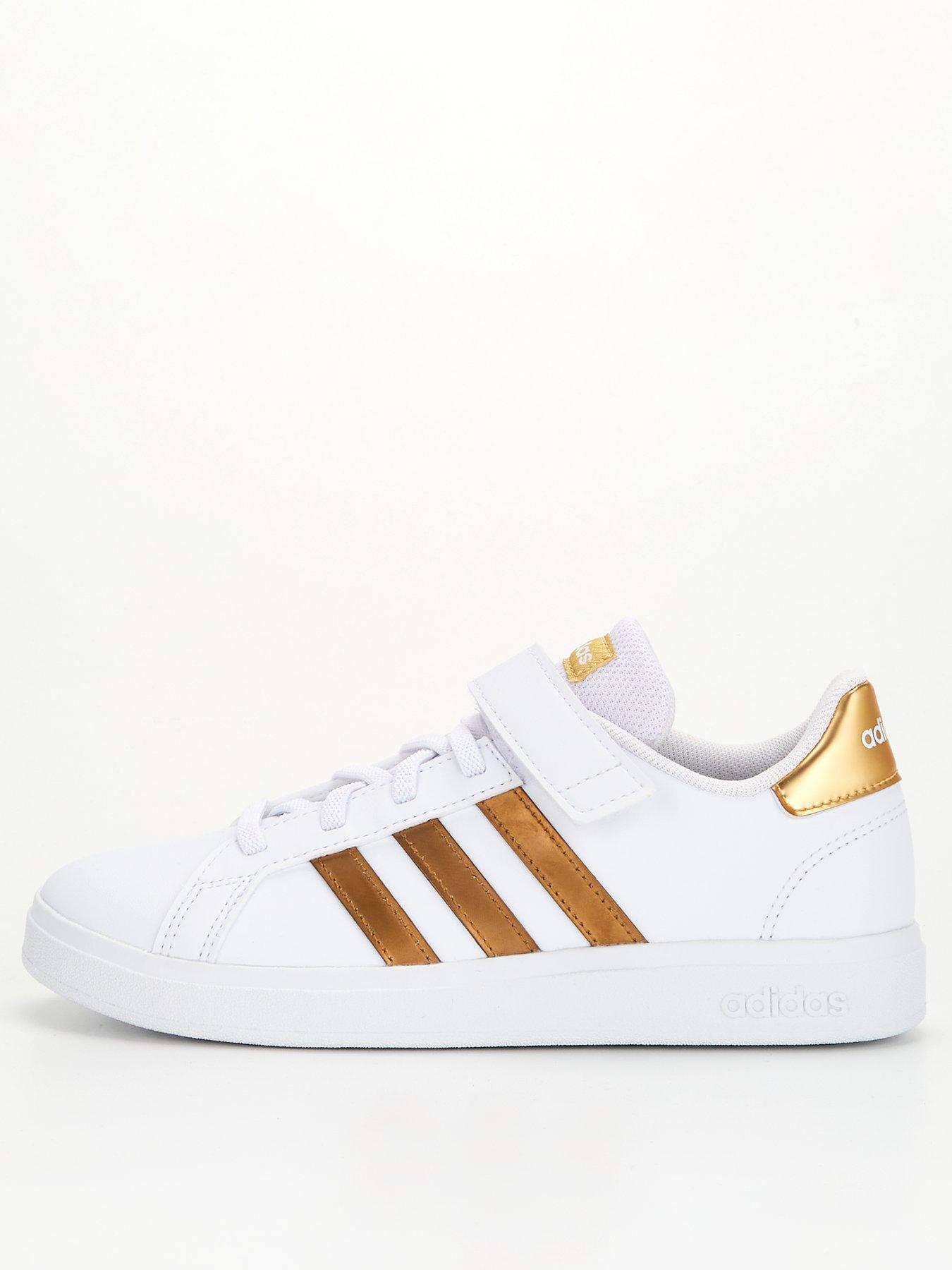 adidas-sportswear-kids-girls-grand-court-20-whitegold