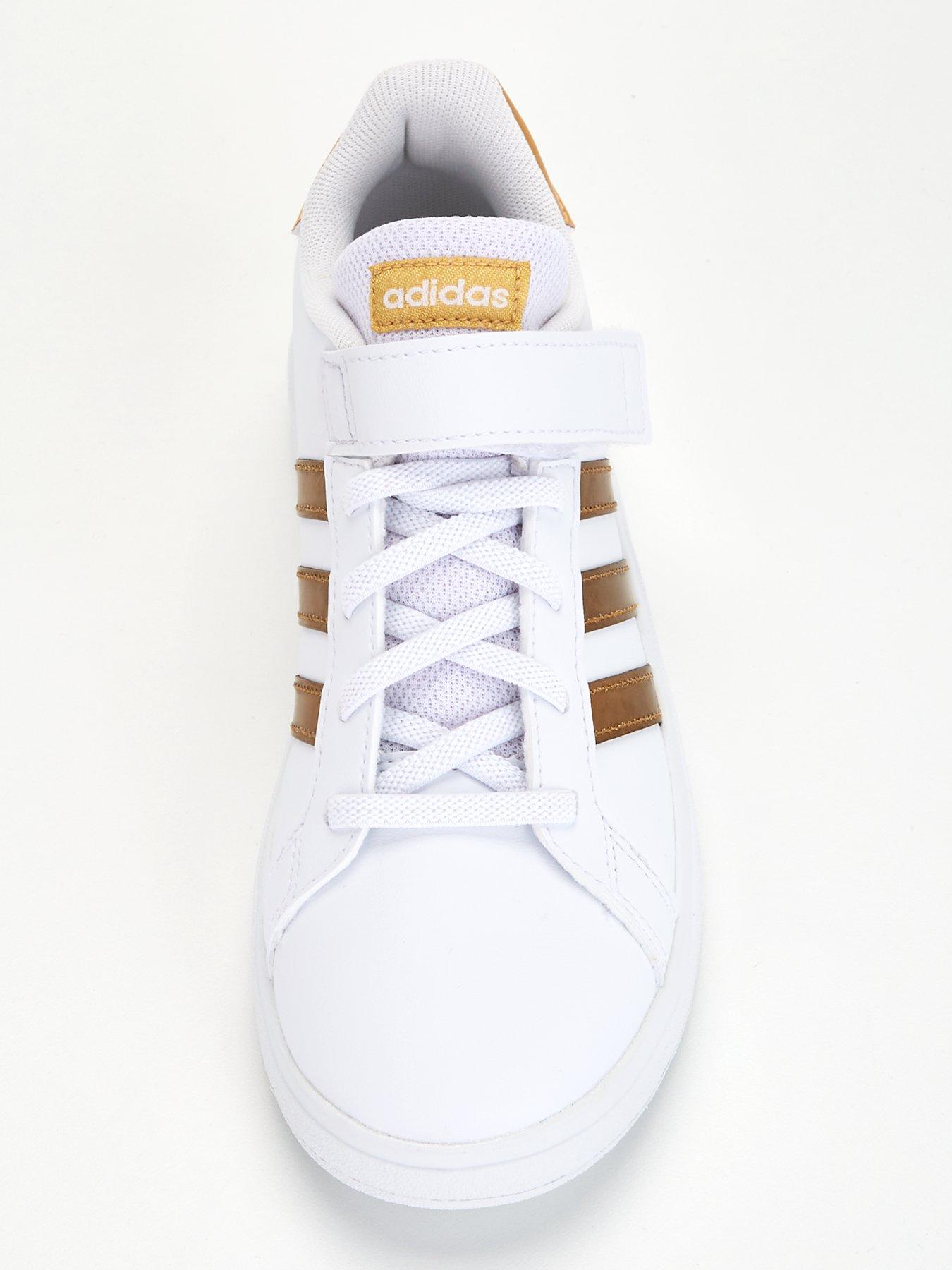 adidas-sportswear-kids-girls-grand-court-20-whitegoldoutfit