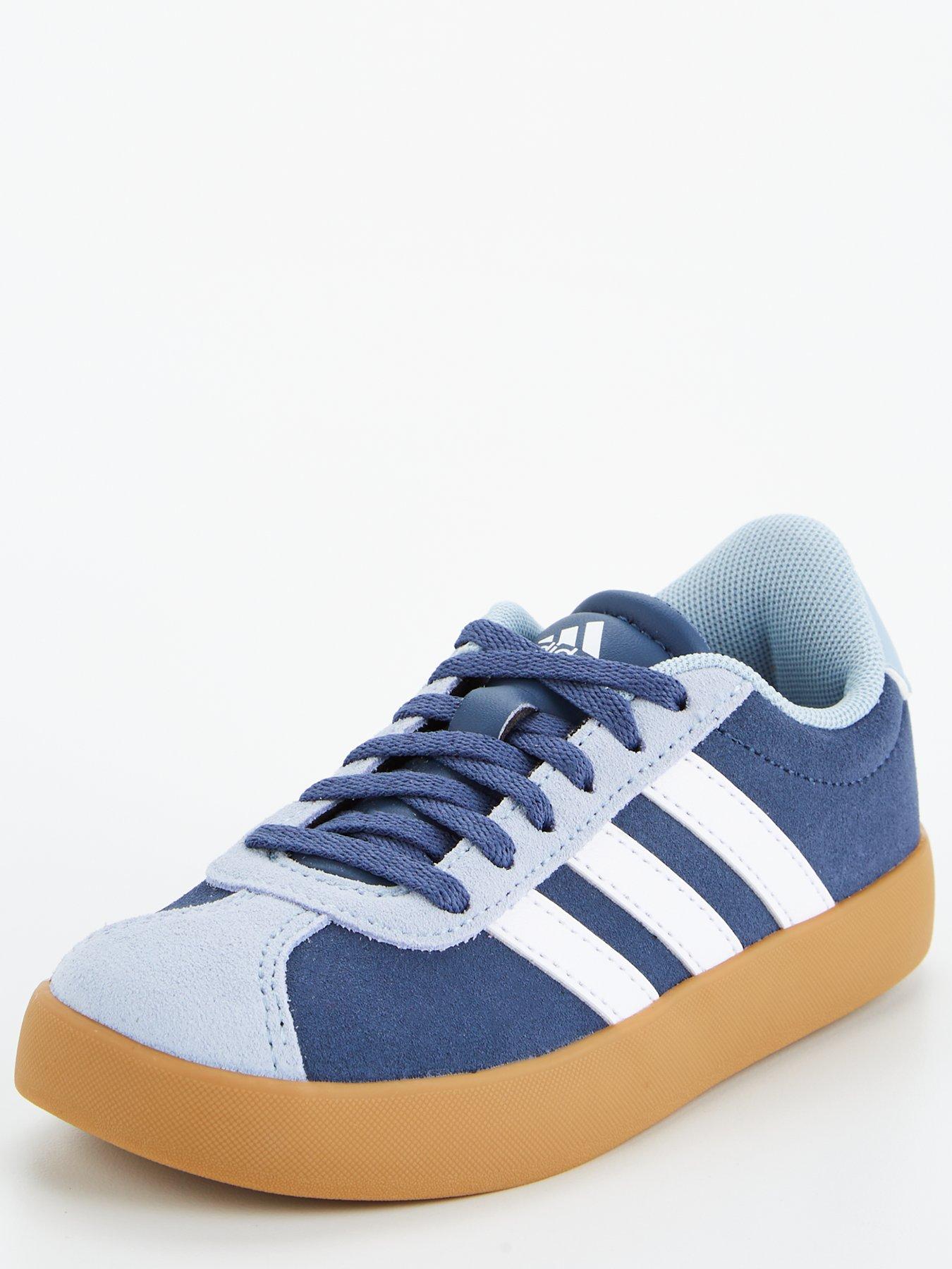 adidas-sportswear-kids-unisex-vl-court-30-trainers-navystillFront