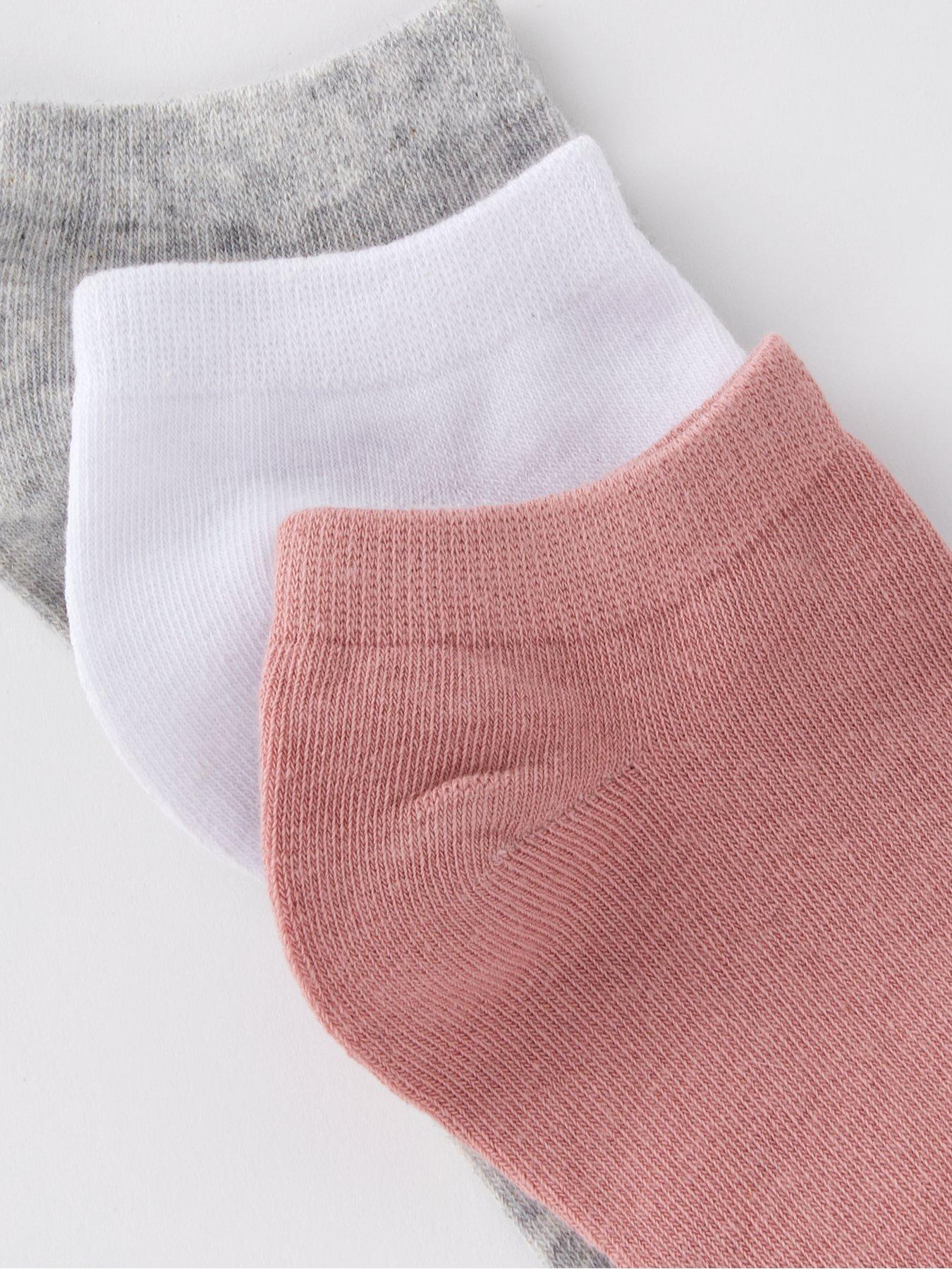 Image 4 of 4 of The Very Collection Womens 3 Pack Trainer Liners Socks - Multi