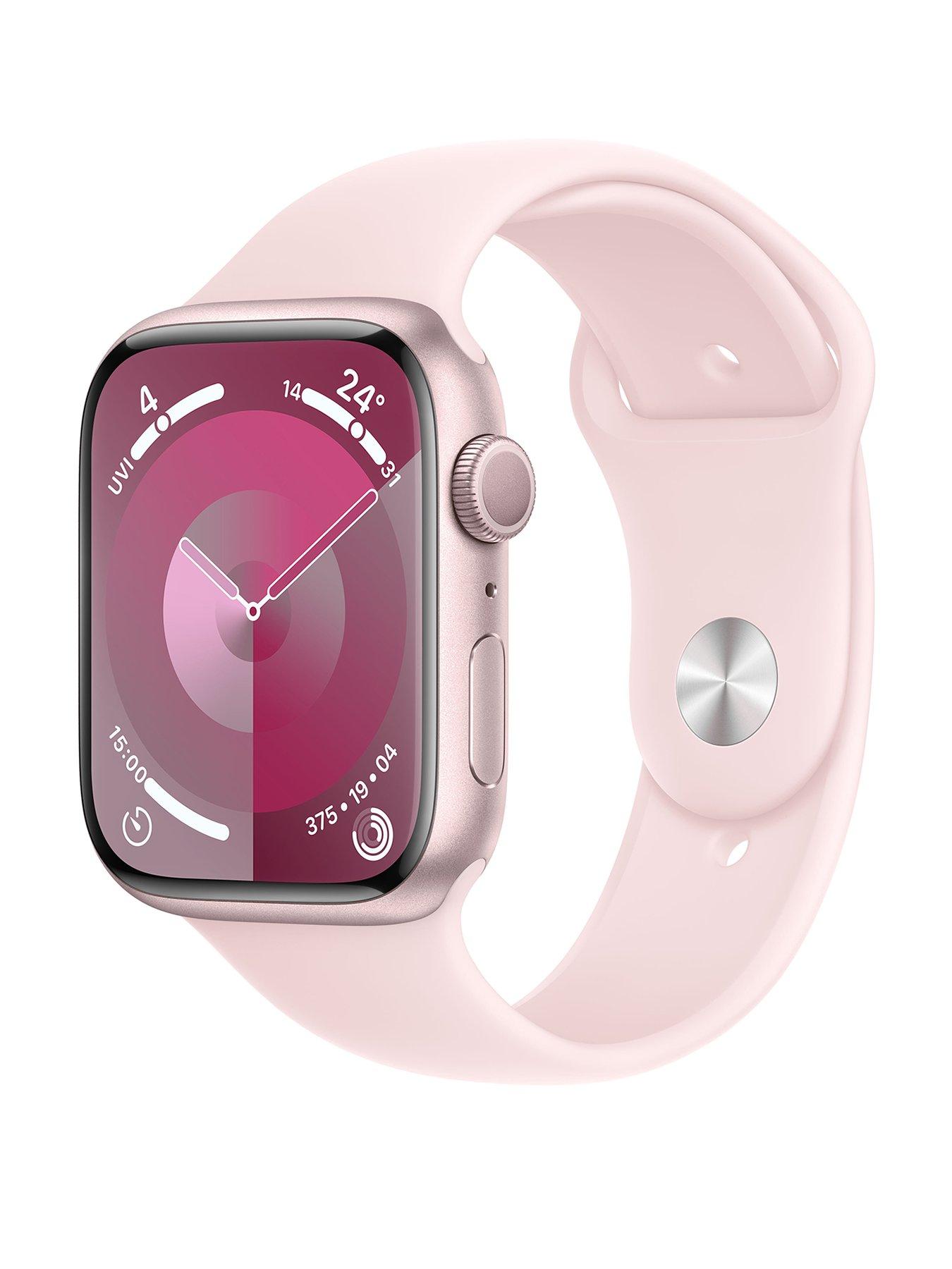 apple-watch-series-9-gps-45mm-pink-aluminium-case-with-light-pink-sport-band