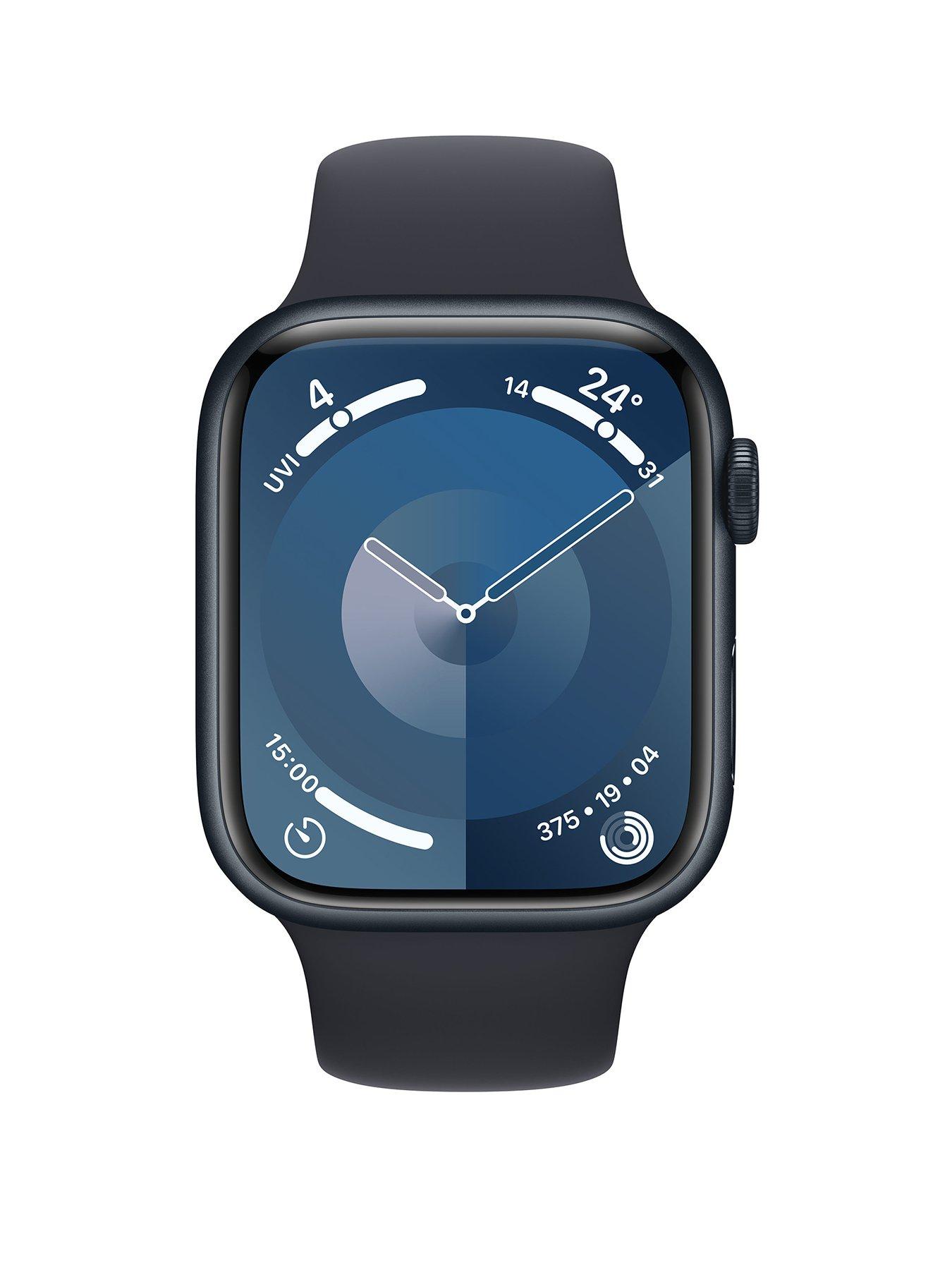 apple-watch-series-9-gps-45mm-midnight-aluminium-case-with-midnight-sport-bandstillFront