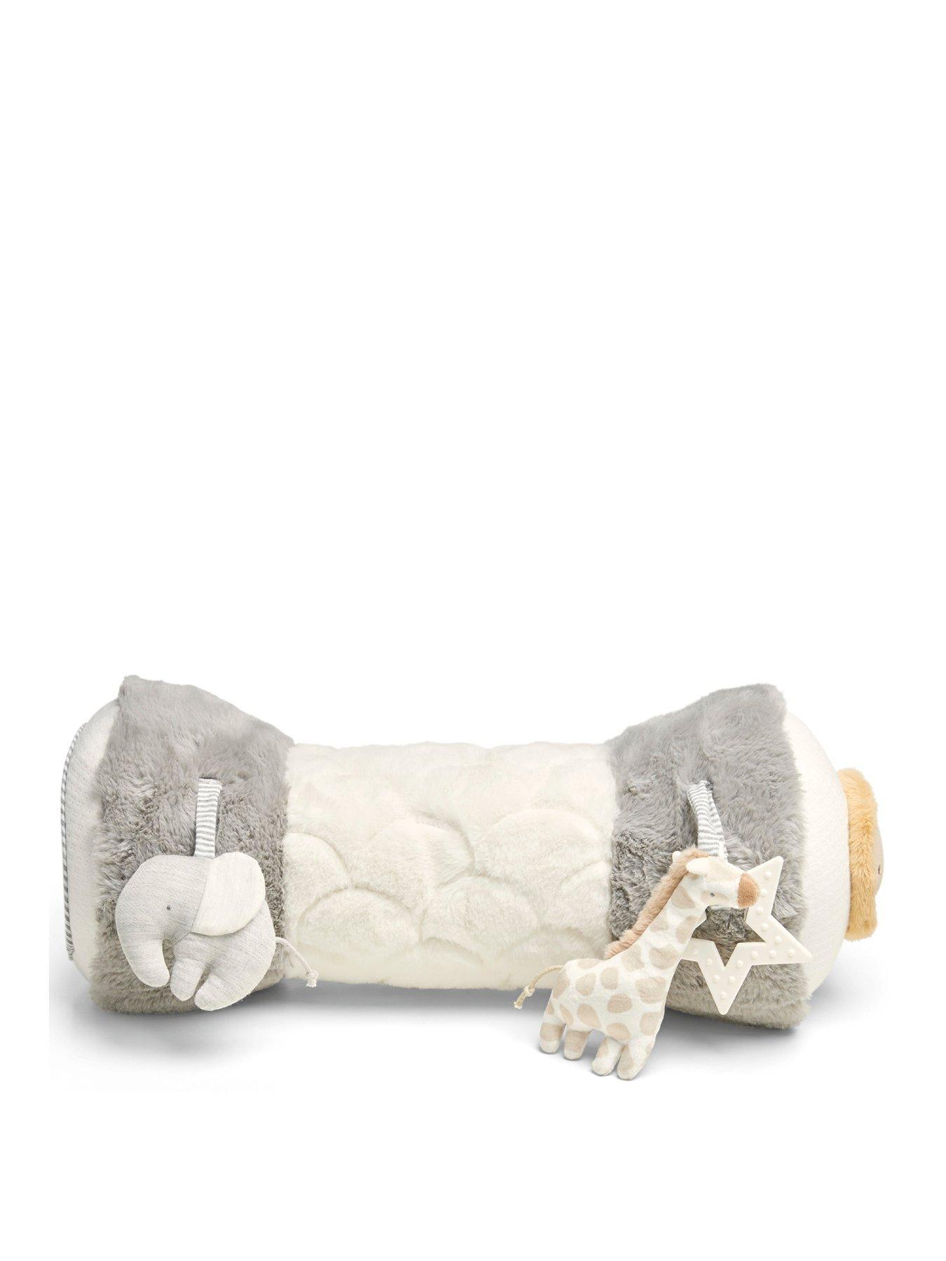 Image 2 of 5 of Mamas & Papas Tummy Time Roll - Welcome to the World Grey