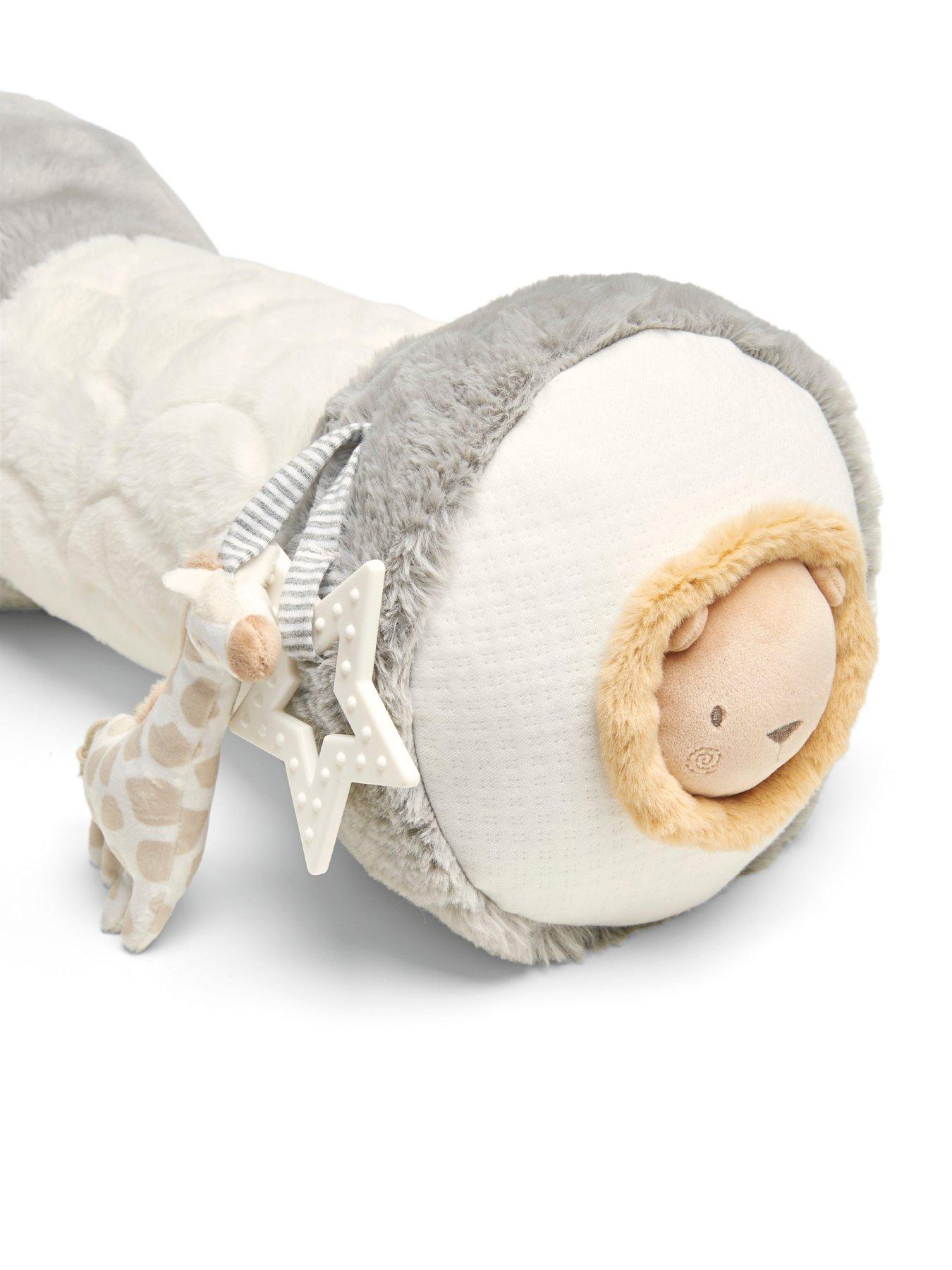 Image 4 of 5 of Mamas & Papas Tummy Time Roll - Welcome to the World Grey