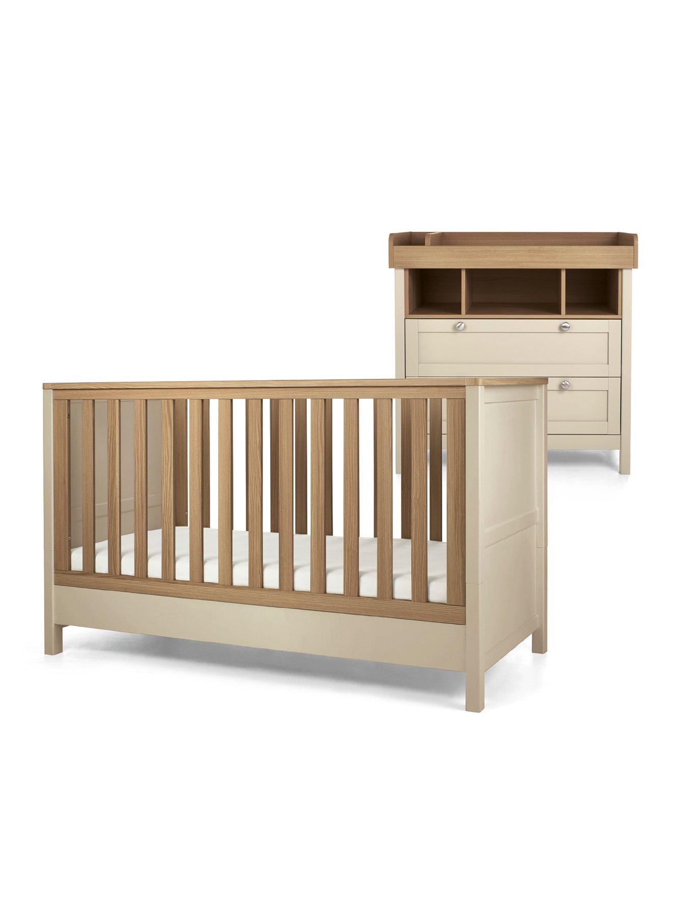 Image 1 of 7 of Mamas & Papas Harwell 2 Piece Furniture Set- Cashmere