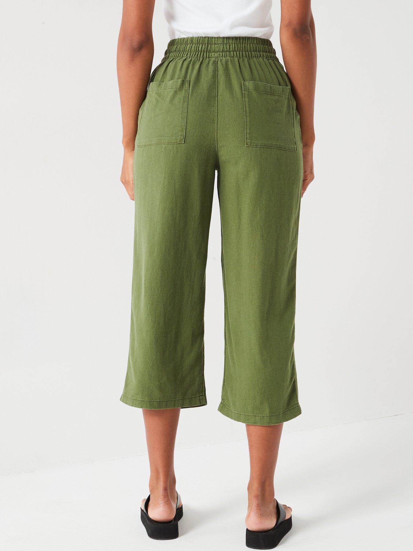 everyday-crop-linen-blend-trousers-khakistillFront