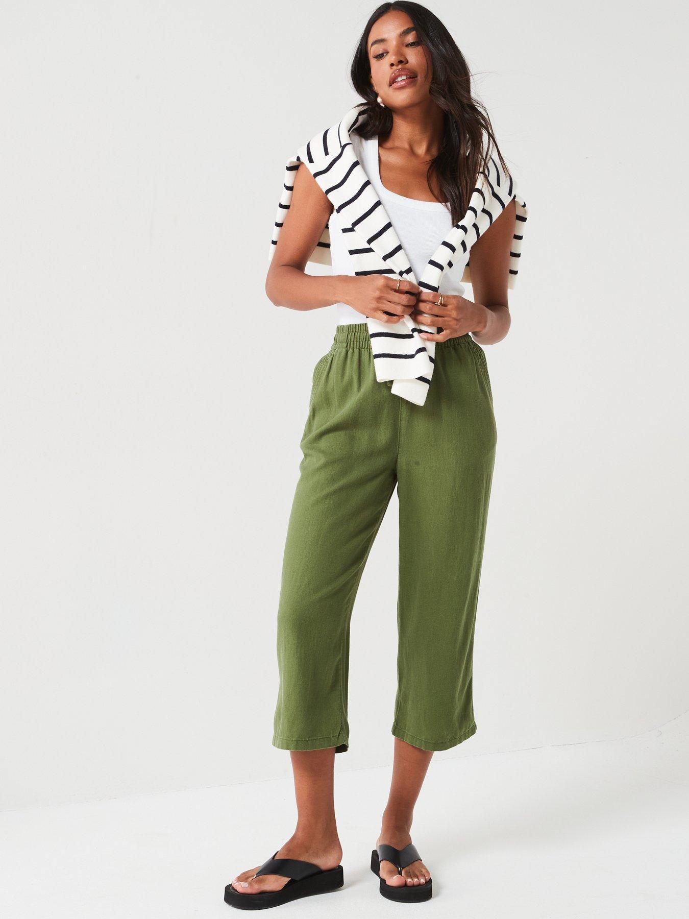 everyday-crop-linen-blend-trousers-khakidetail