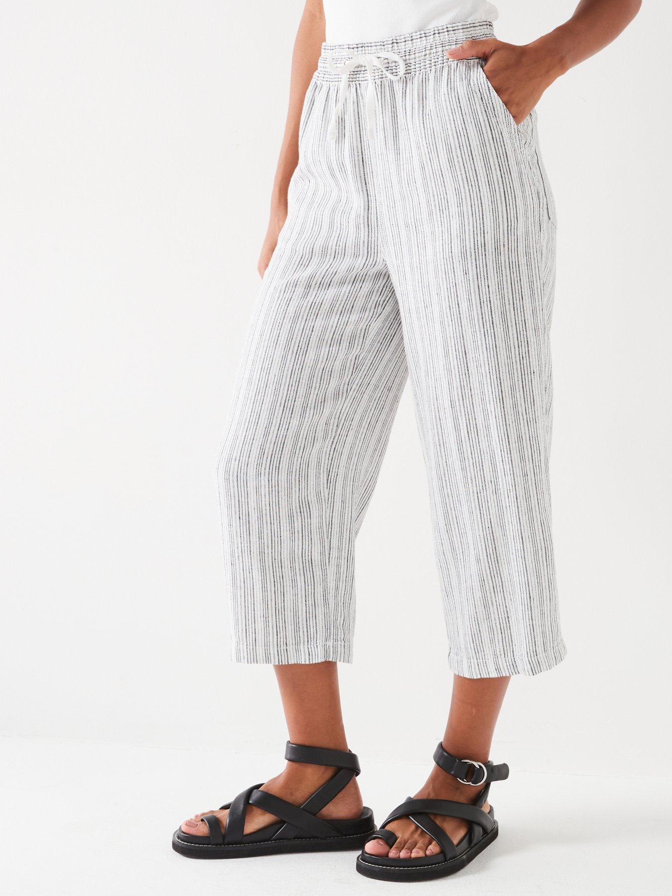 everyday-cropped-linen-blend-stripe-trousers-blackwhitedetail