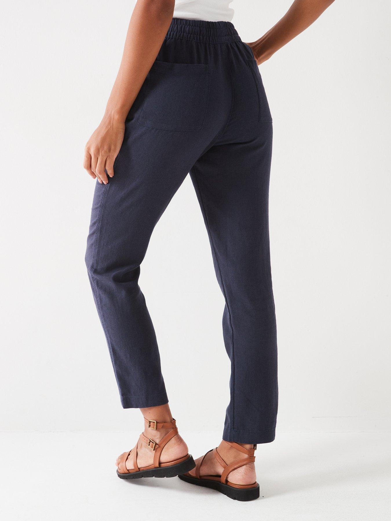 everyday-linen-blend-trousers-navystillFront