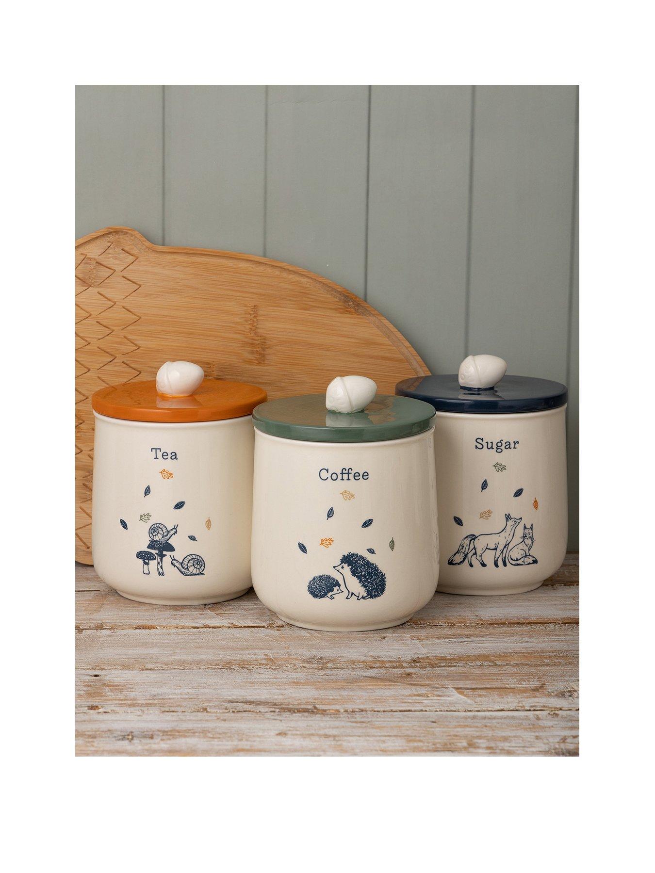 price-kensington-woodland-tea-coffee-and-sugar-canister-set