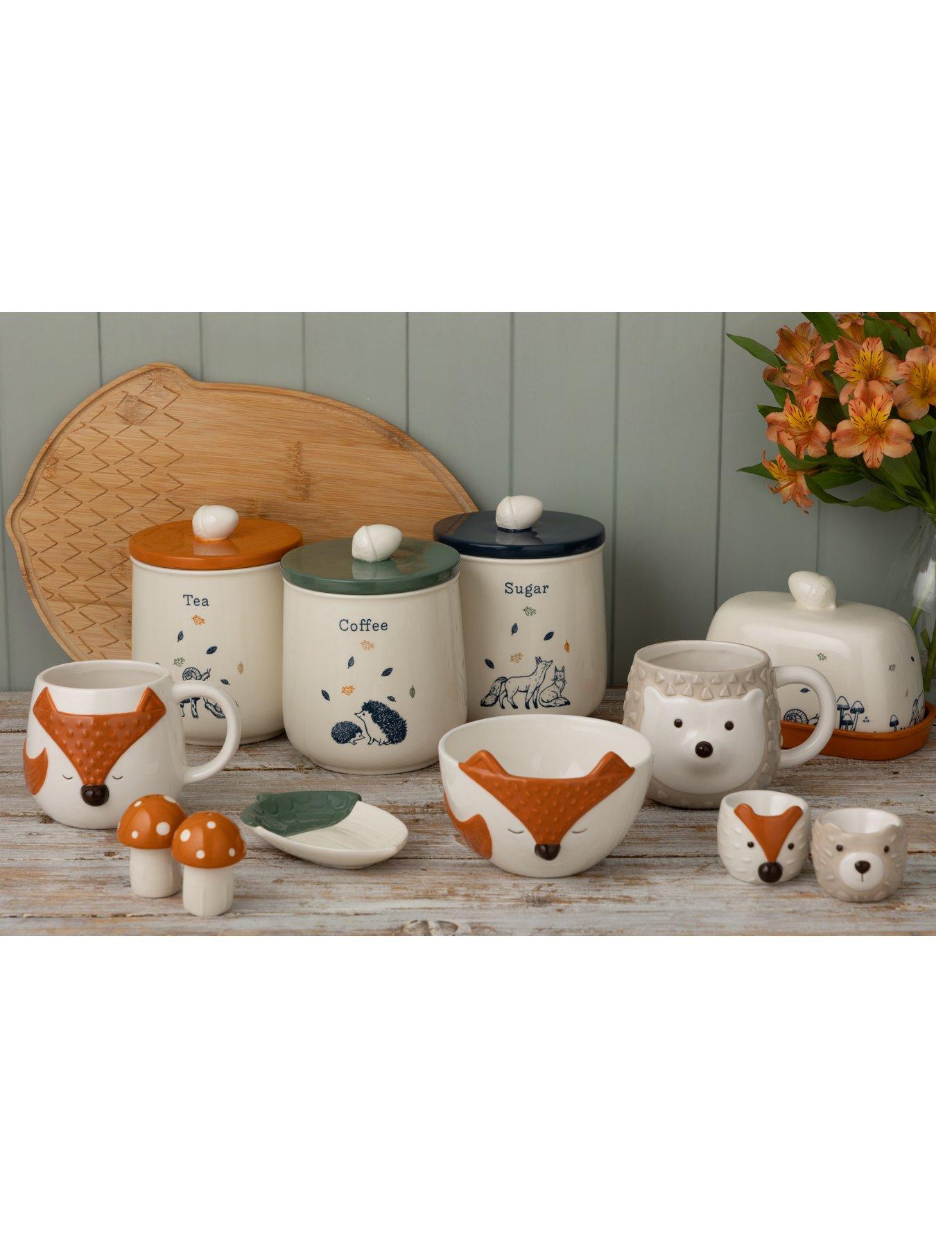 Price Kensington Woodland Tea, Coffee and Sugar Canister Set